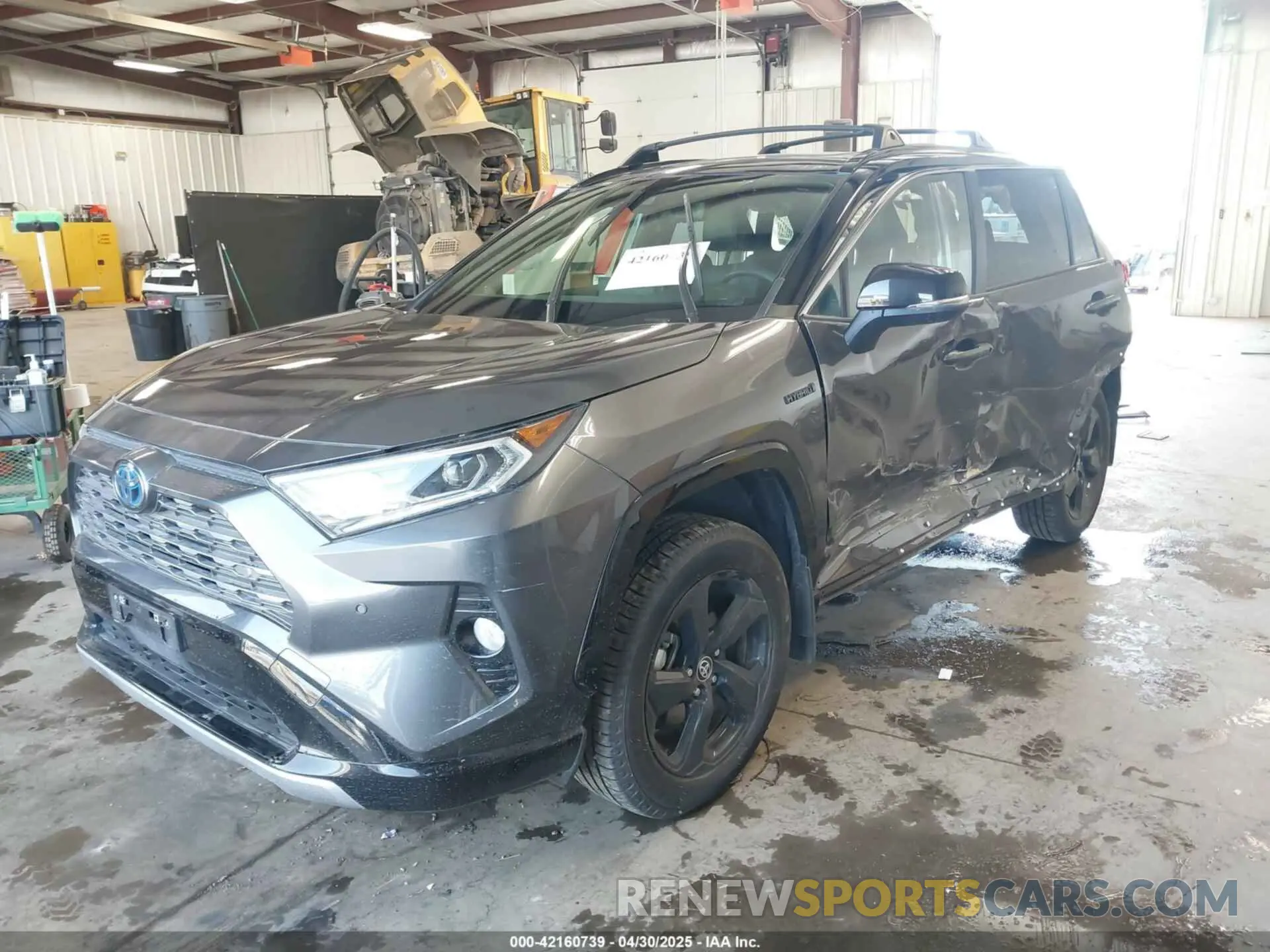 2 Photograph of a damaged car JTME6RFV5MD515361 TOYOTA RAV4 HYBRID 2021