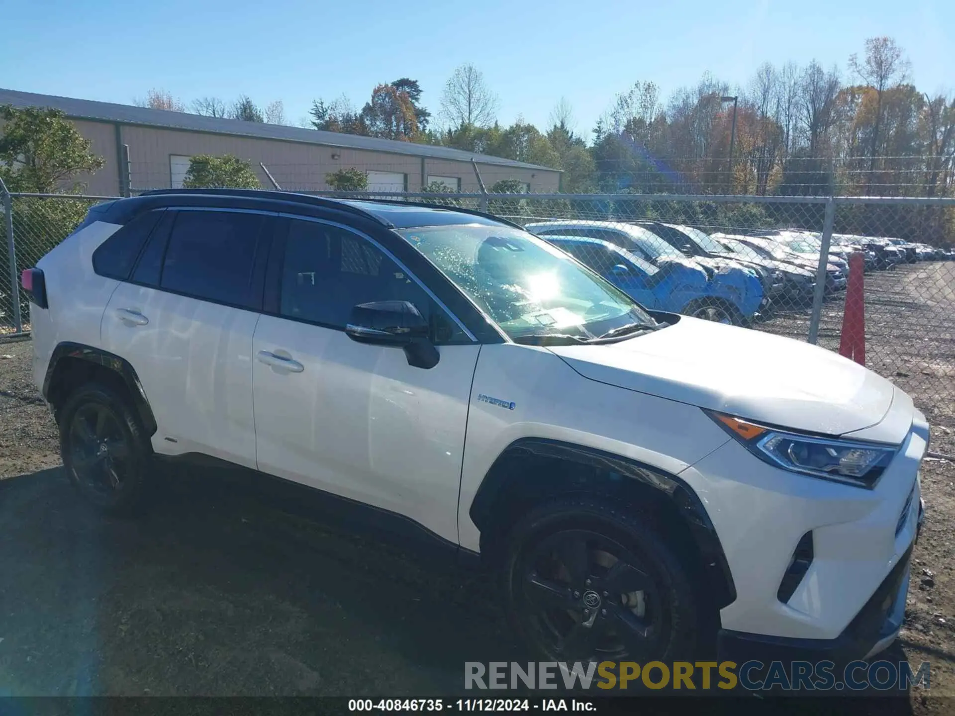 1 Photograph of a damaged car JTME6RFV7MJ006535 TOYOTA RAV4 HYBRID 2021