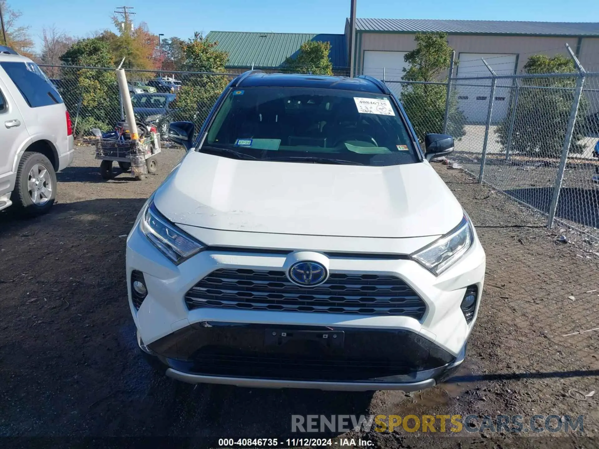 12 Photograph of a damaged car JTME6RFV7MJ006535 TOYOTA RAV4 HYBRID 2021