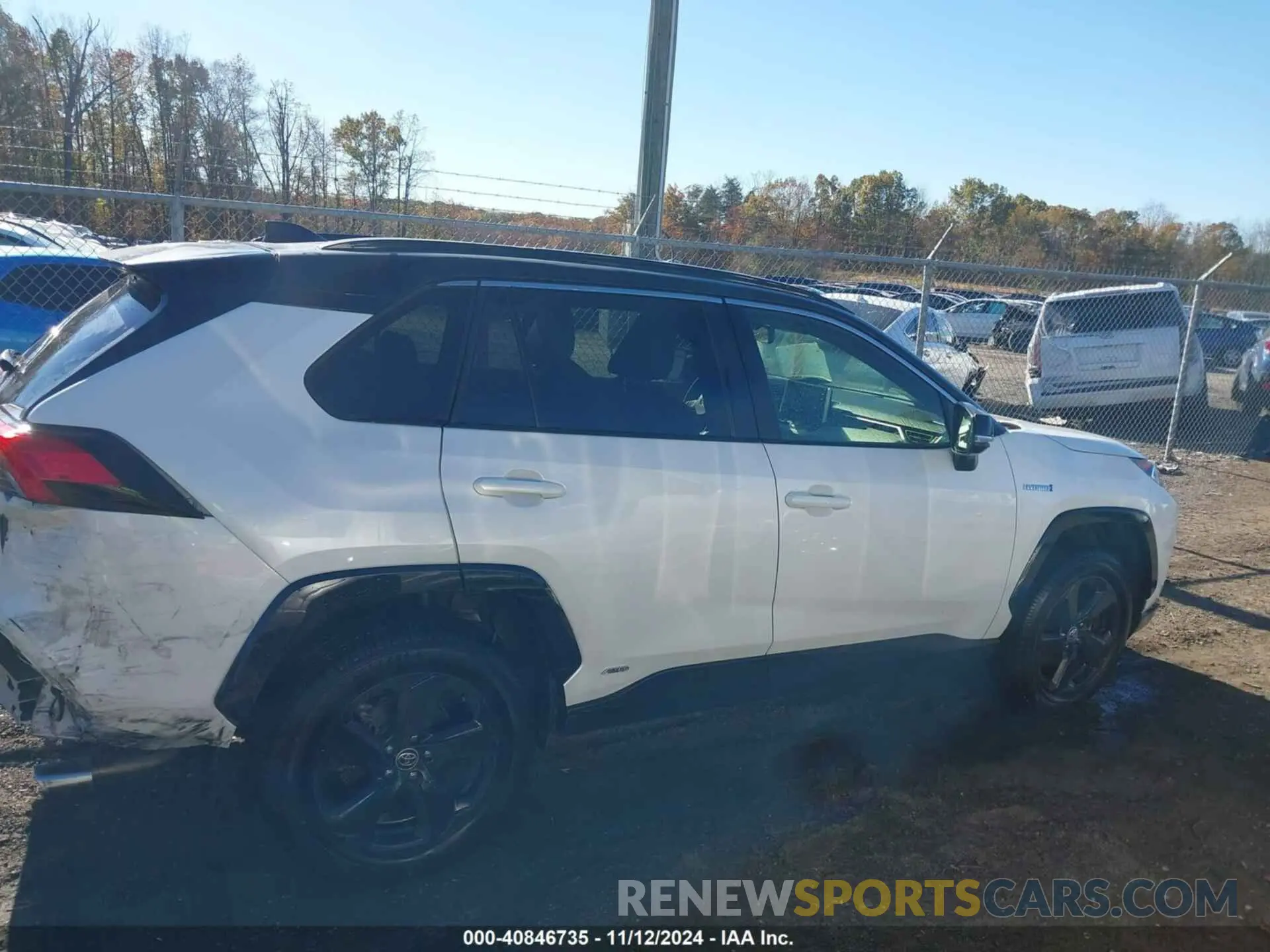 13 Photograph of a damaged car JTME6RFV7MJ006535 TOYOTA RAV4 HYBRID 2021