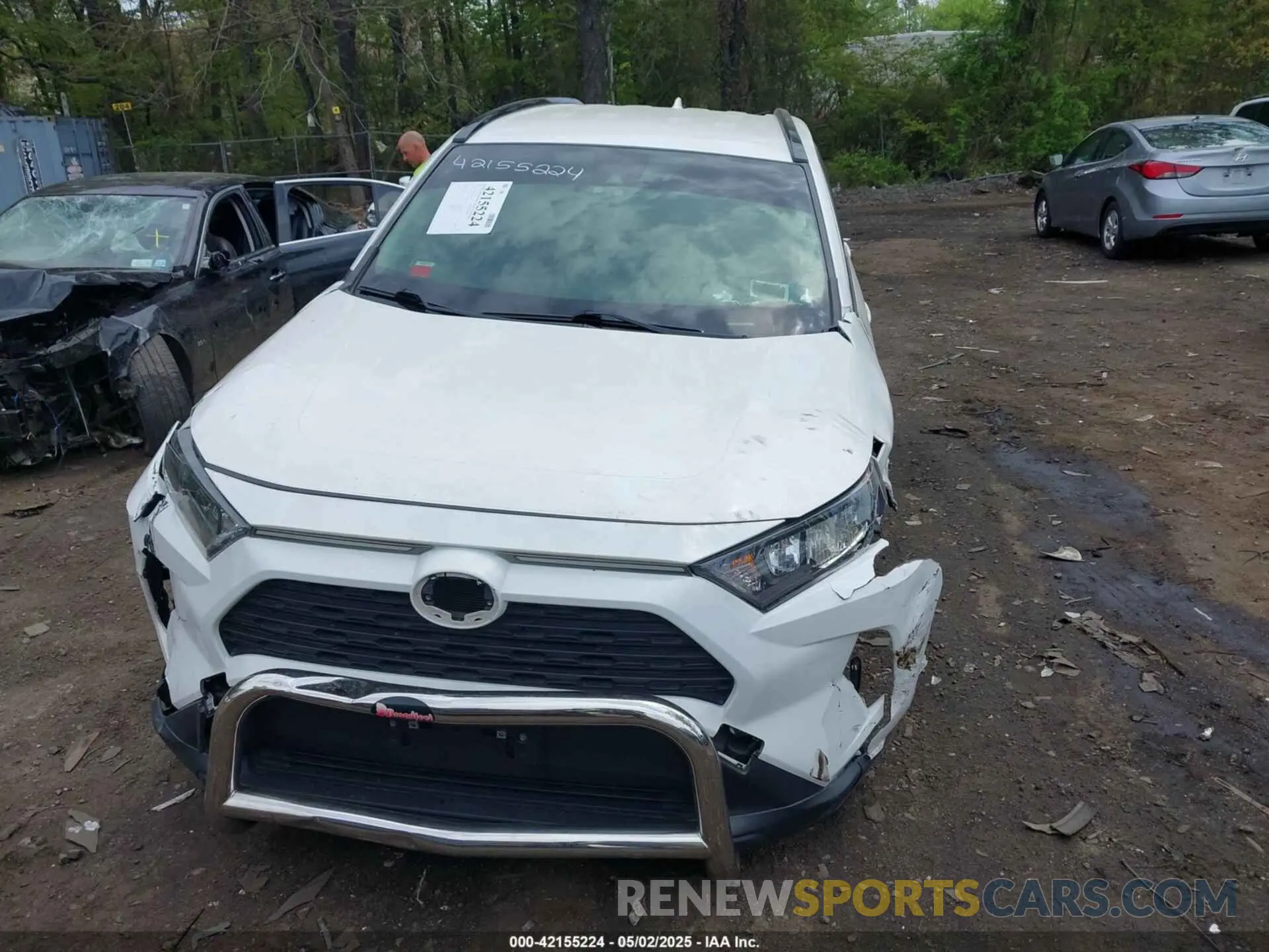 12 Photograph of a damaged car JTMLWRFV3MD114964 TOYOTA RAV4 HYBRID 2021
