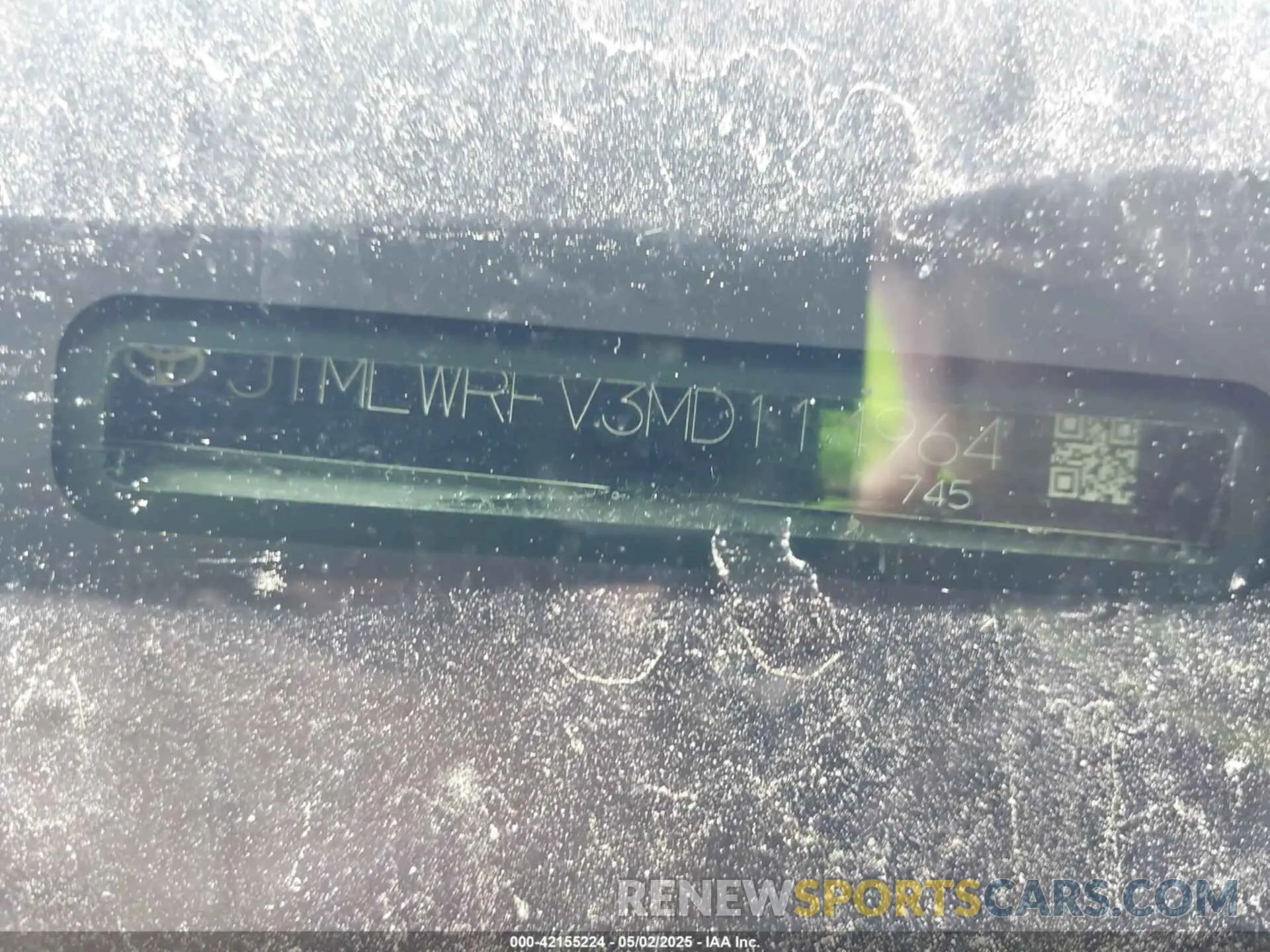 17 Photograph of a damaged car JTMLWRFV3MD114964 TOYOTA RAV4 HYBRID 2021