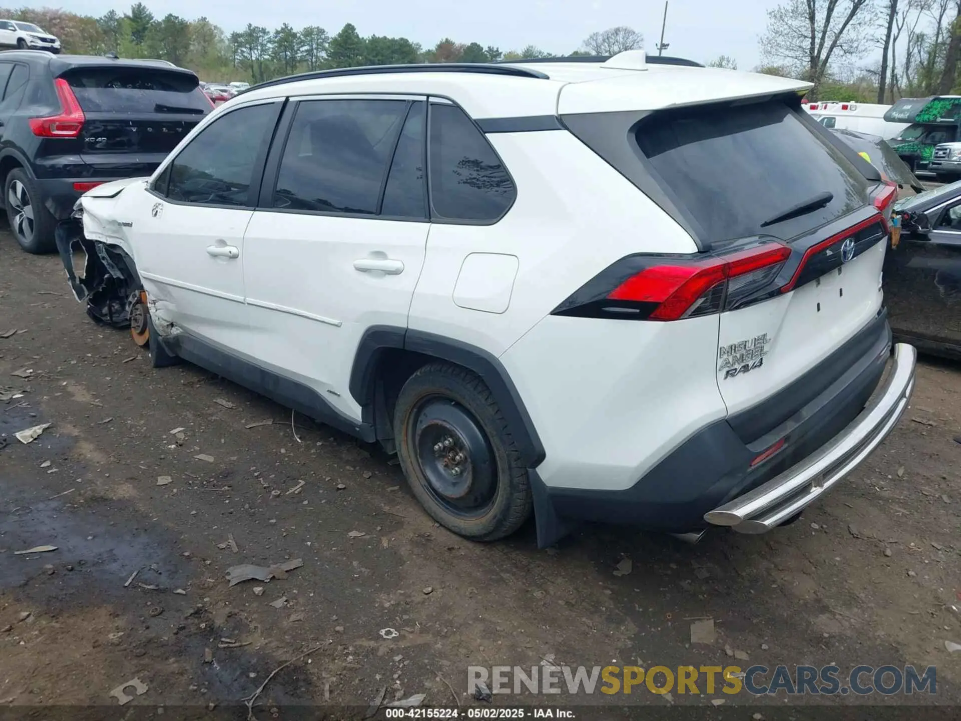 3 Photograph of a damaged car JTMLWRFV3MD114964 TOYOTA RAV4 HYBRID 2021