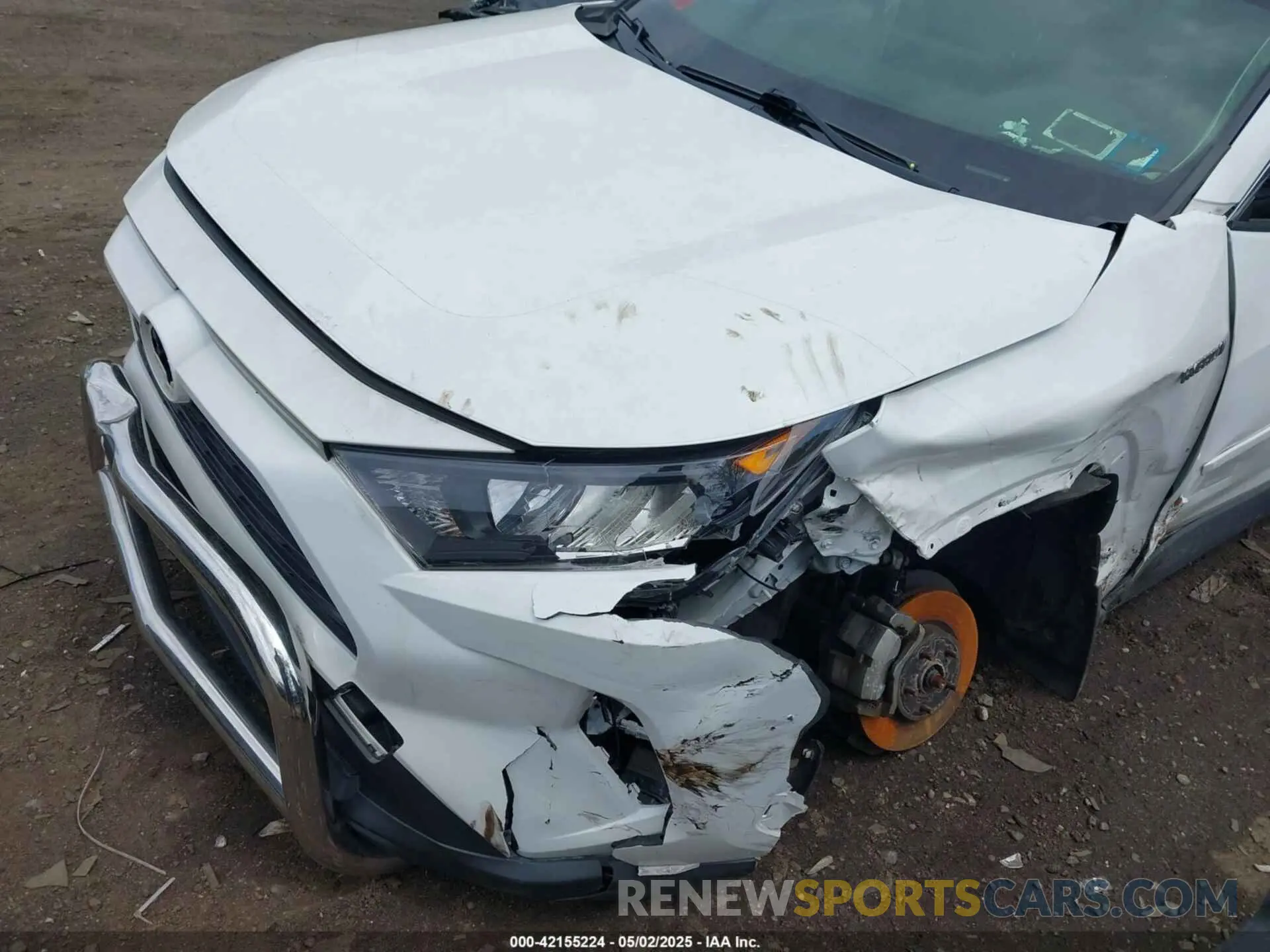 6 Photograph of a damaged car JTMLWRFV3MD114964 TOYOTA RAV4 HYBRID 2021