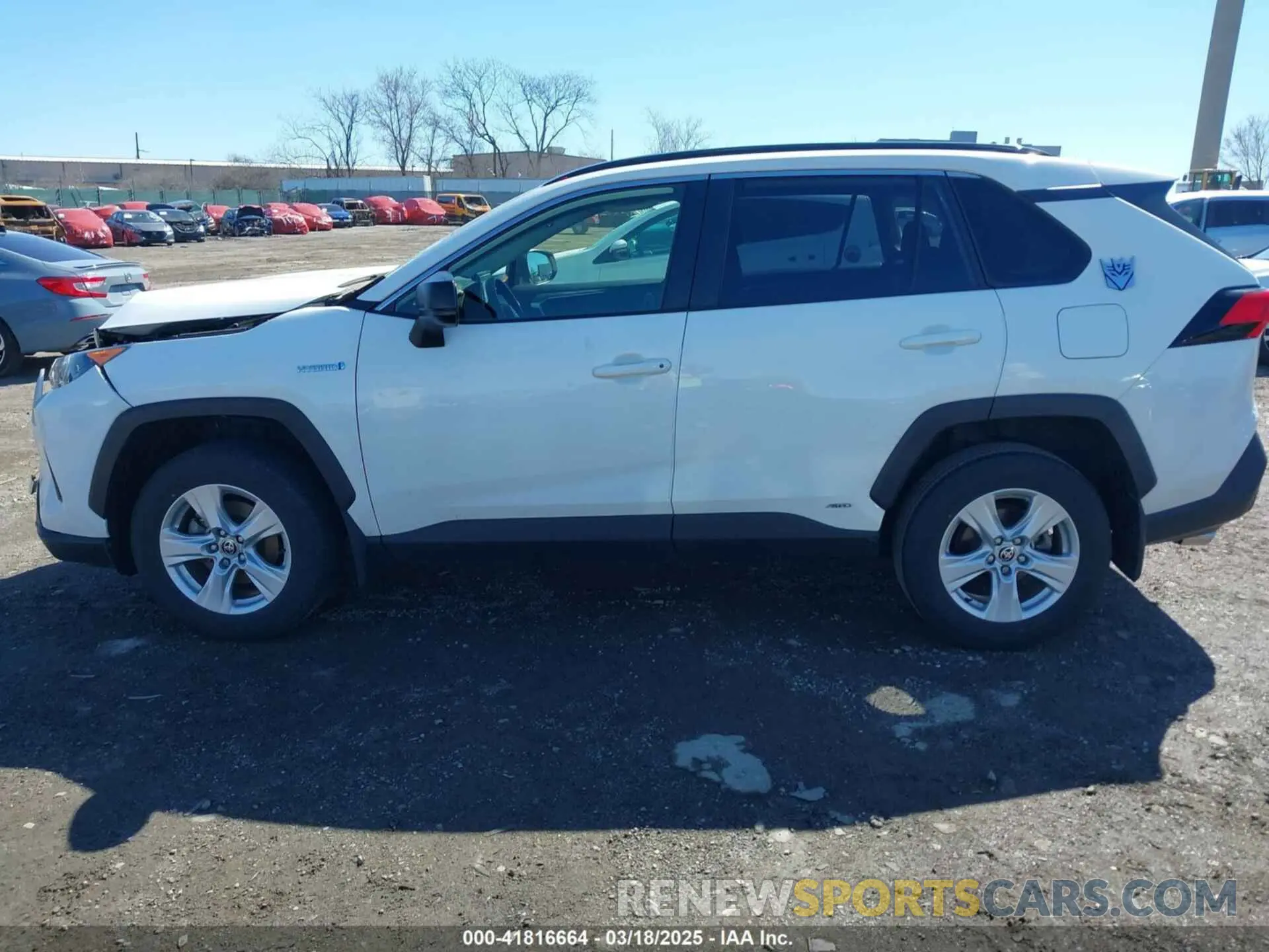 14 Photograph of a damaged car JTMLWRFV5MD127683 TOYOTA RAV4 HYBRID 2021