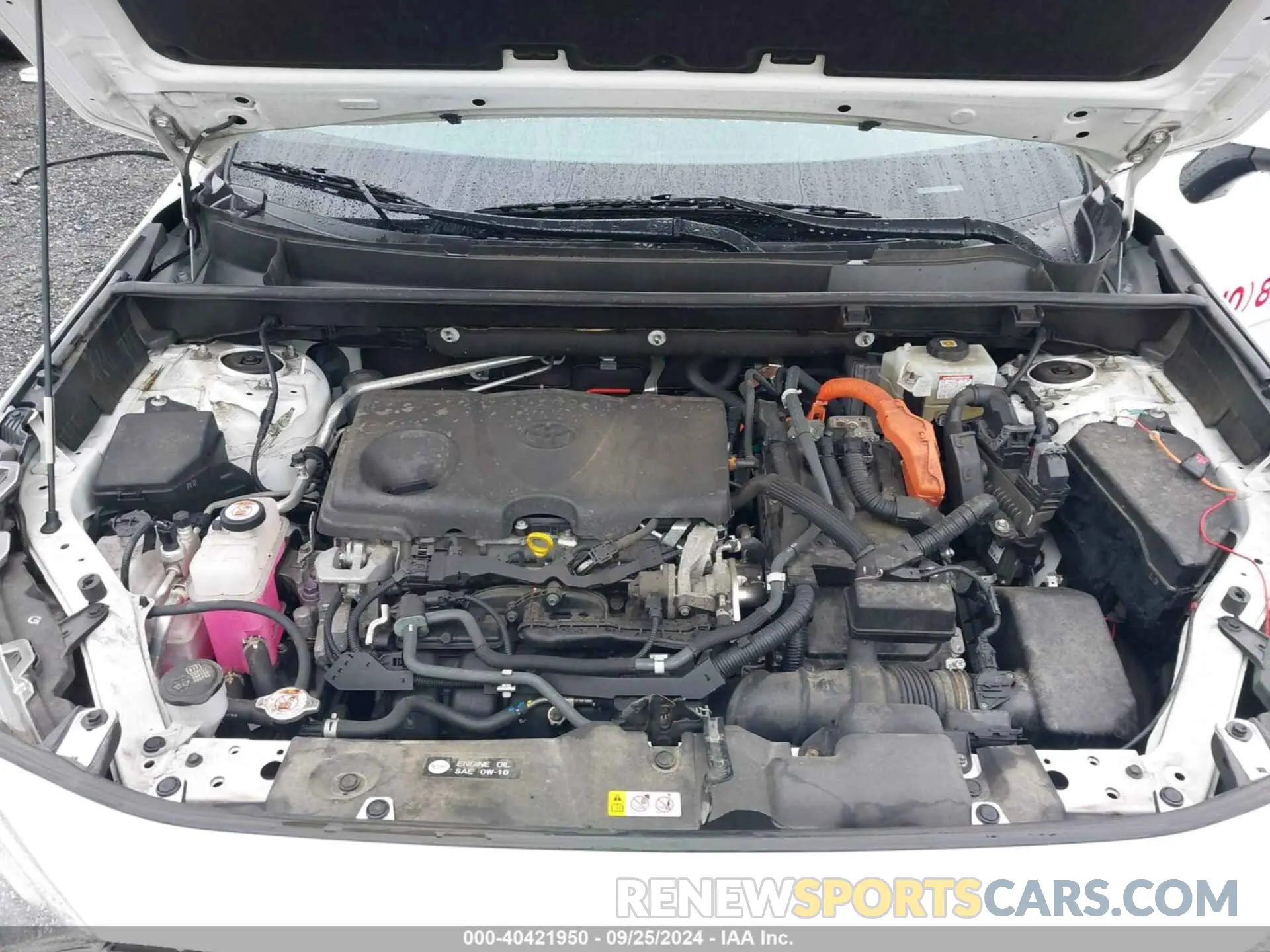 10 Photograph of a damaged car JTMR6RFV0MD011625 TOYOTA RAV4 HYBRID 2021