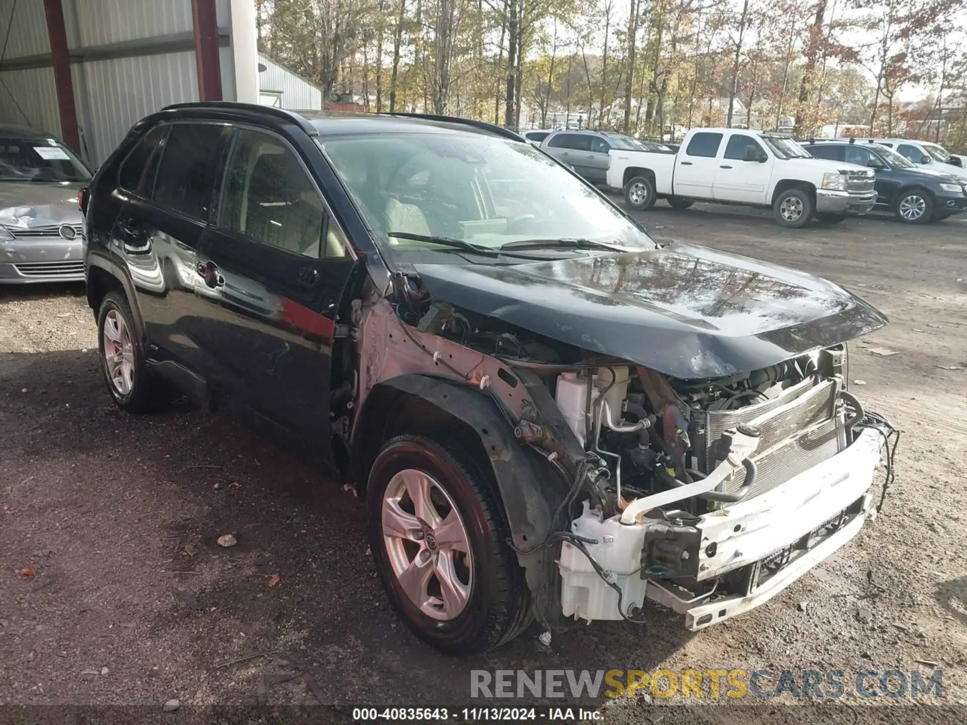 1 Фотография поврежденного автомобиля JTMR6RFV9MD021280 TOYOTA RAV4 HYBRID 2021