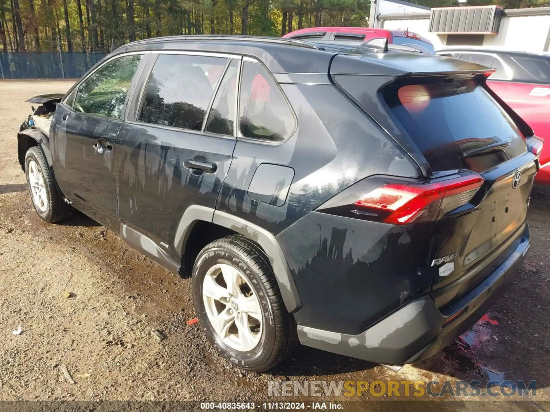 3 Фотография поврежденного автомобиля JTMR6RFV9MD021280 TOYOTA RAV4 HYBRID 2021
