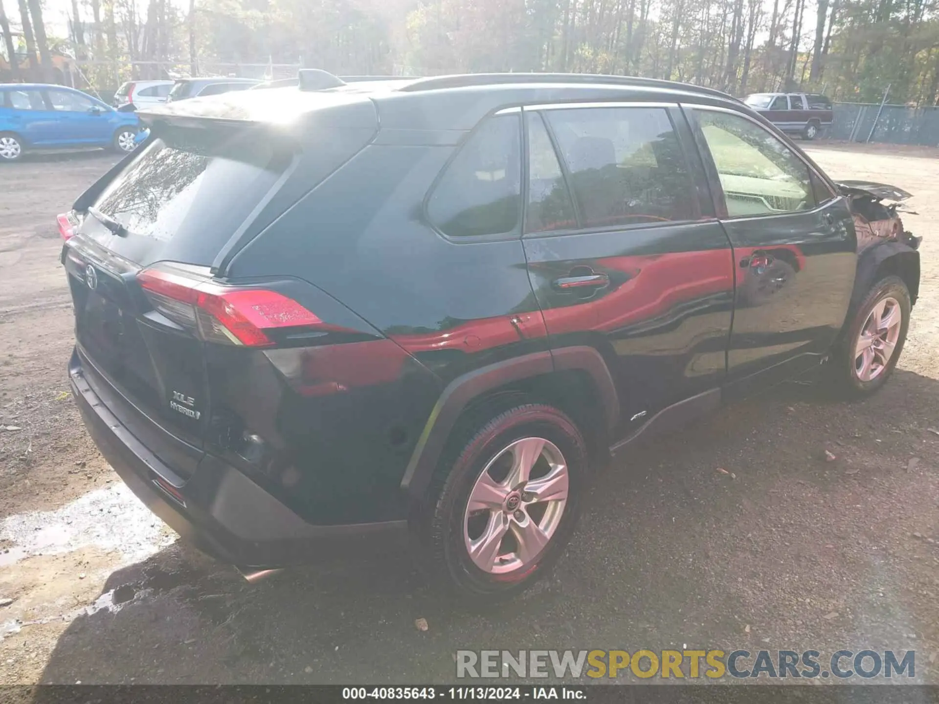 4 Фотография поврежденного автомобиля JTMR6RFV9MD021280 TOYOTA RAV4 HYBRID 2021