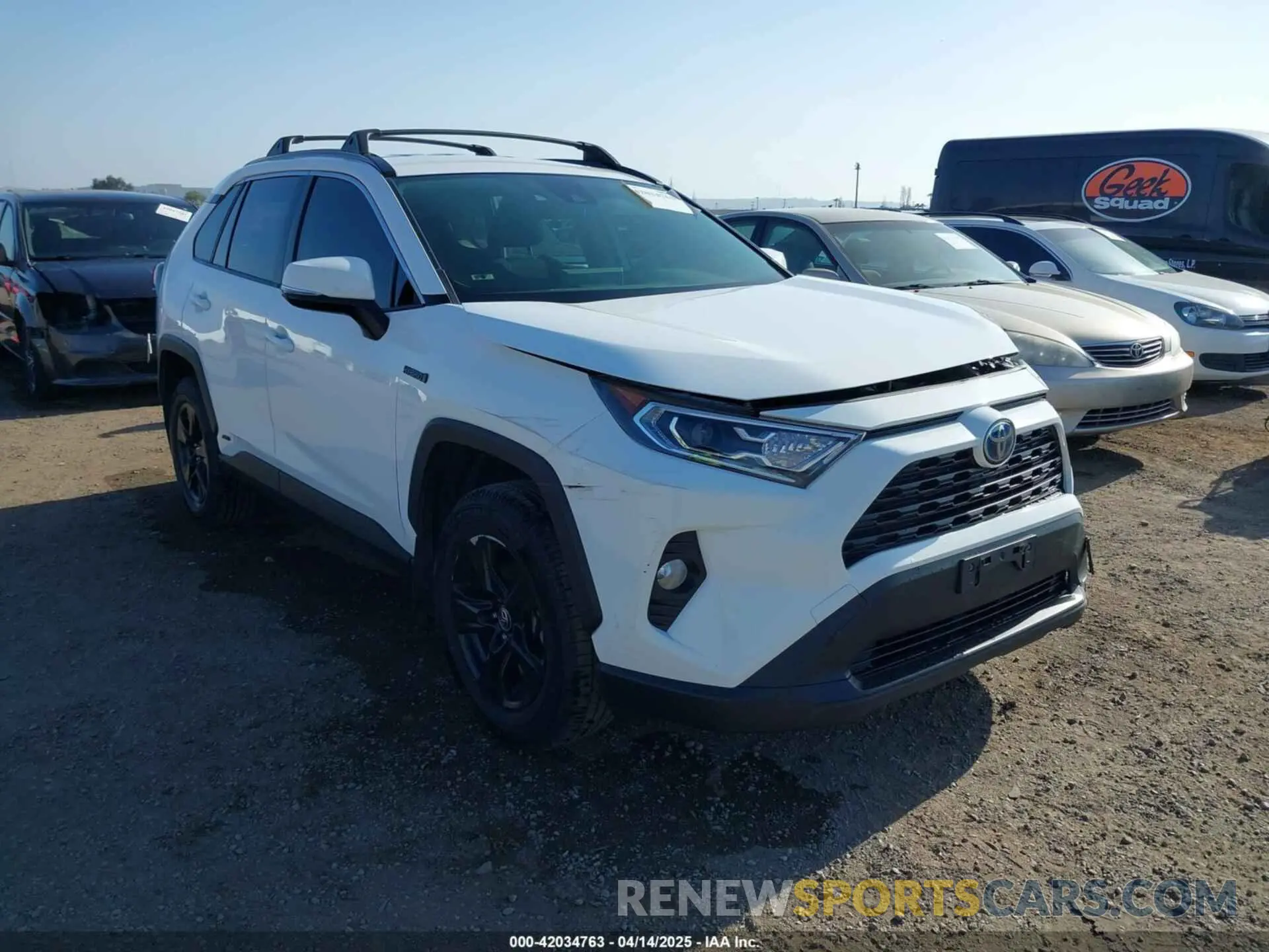 1 Фотография поврежденного автомобиля JTMRWRFV1MD107344 TOYOTA RAV4 HYBRID 2021
