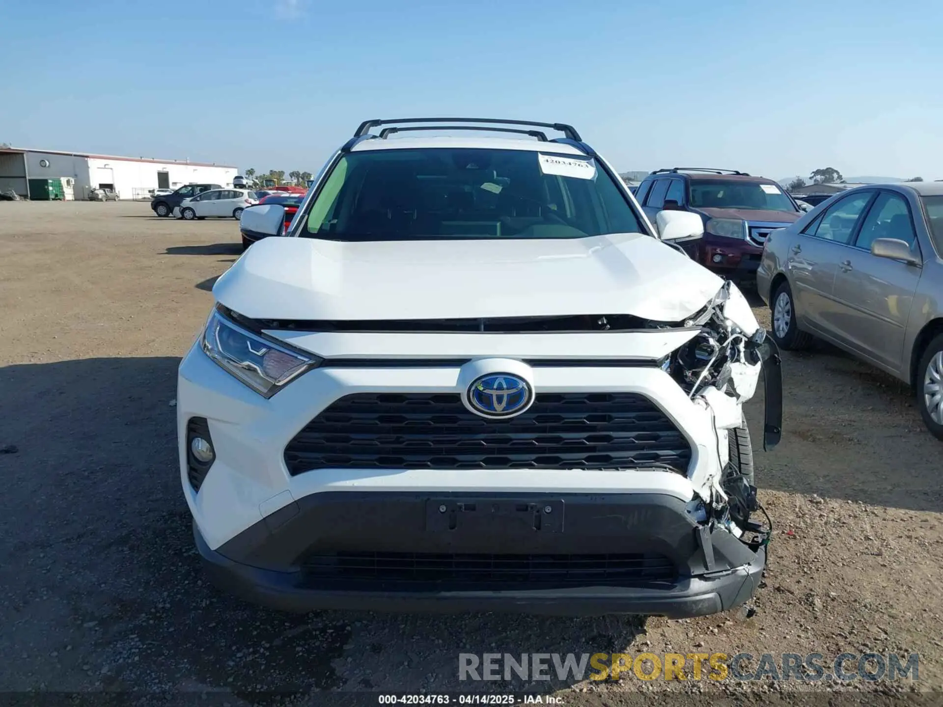 12 Фотография поврежденного автомобиля JTMRWRFV1MD107344 TOYOTA RAV4 HYBRID 2021