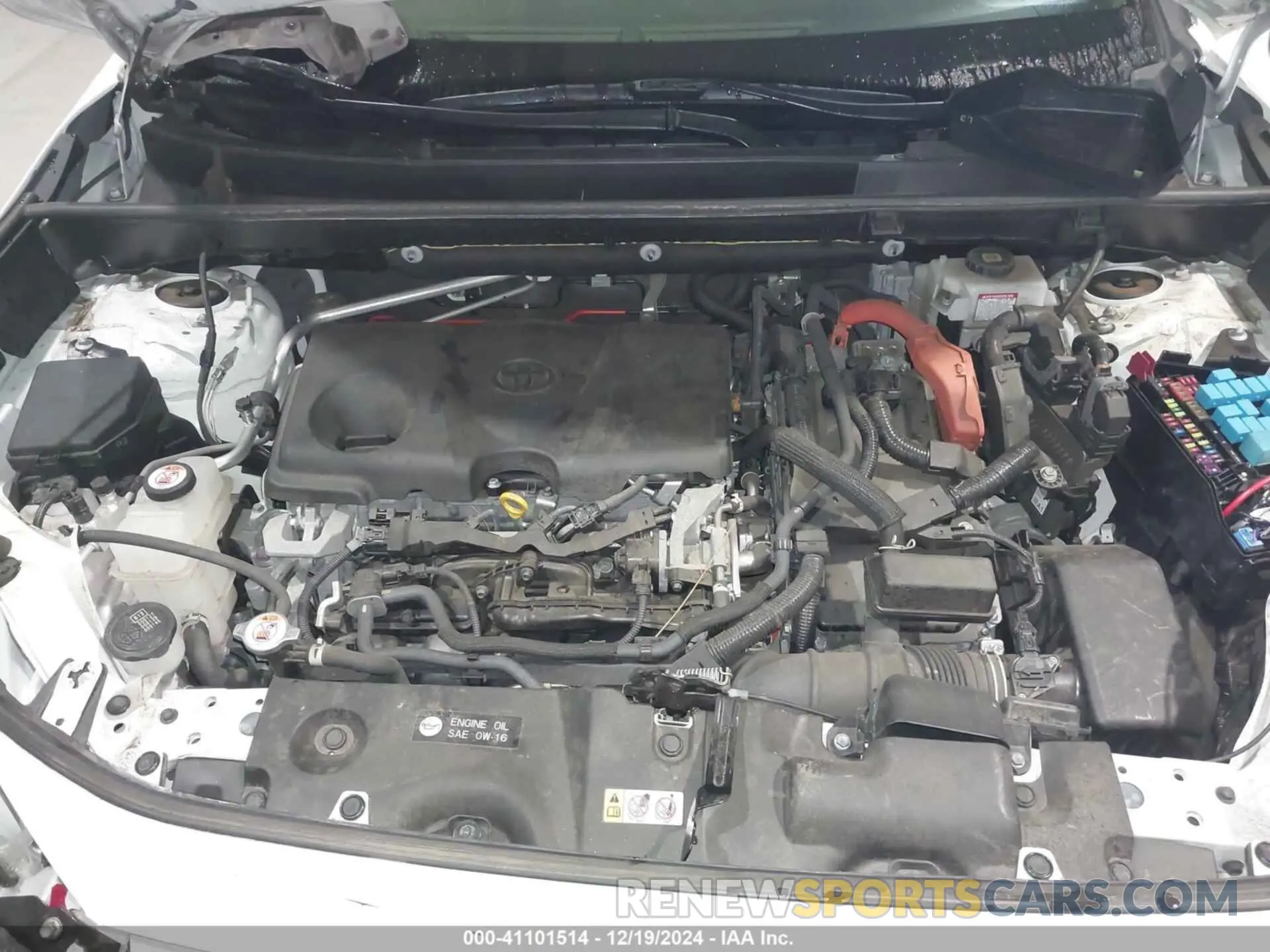 10 Фотография поврежденного автомобиля JTMRWRFV1MD127447 TOYOTA RAV4 HYBRID 2021