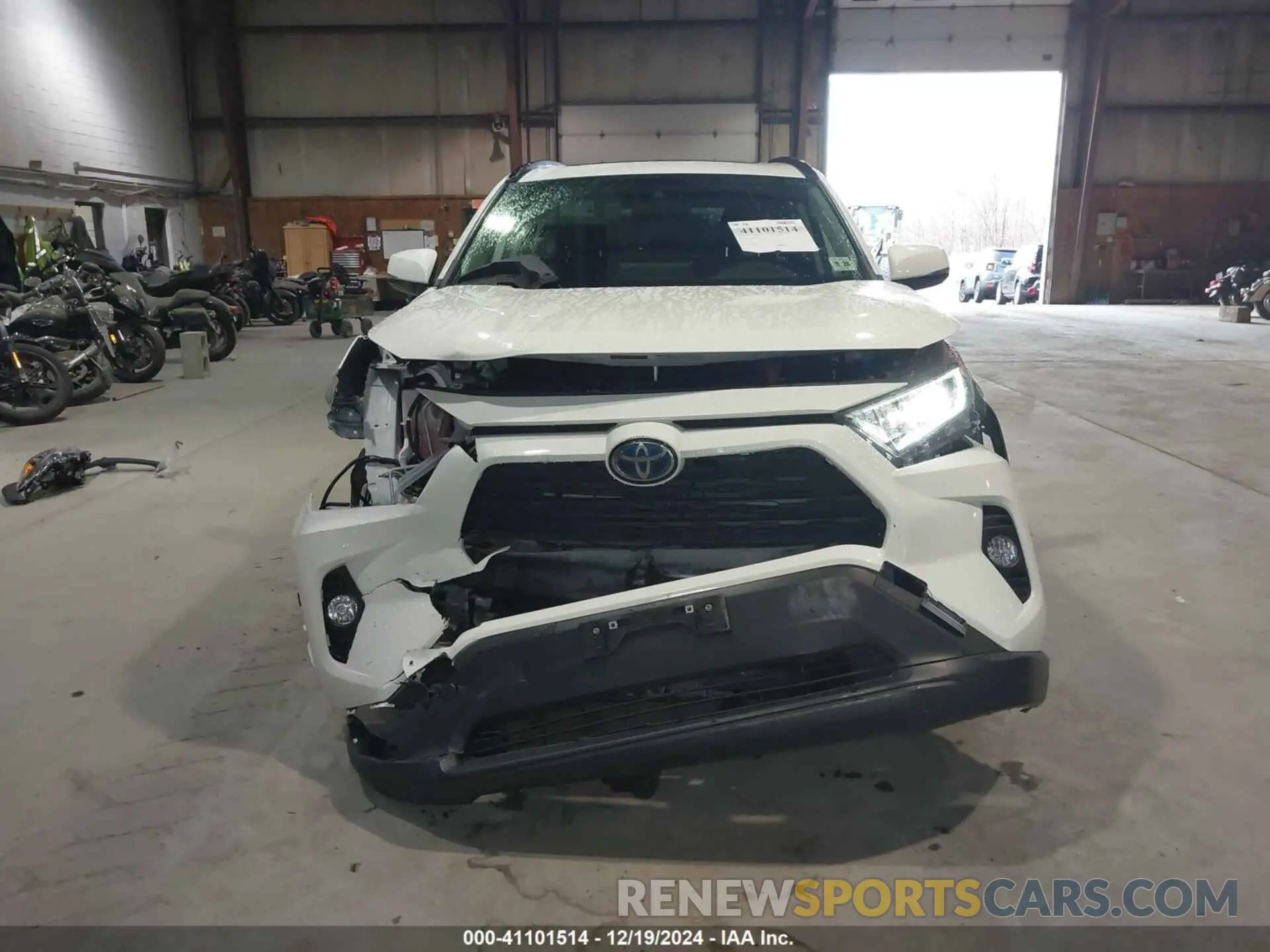6 Фотография поврежденного автомобиля JTMRWRFV1MD127447 TOYOTA RAV4 HYBRID 2021