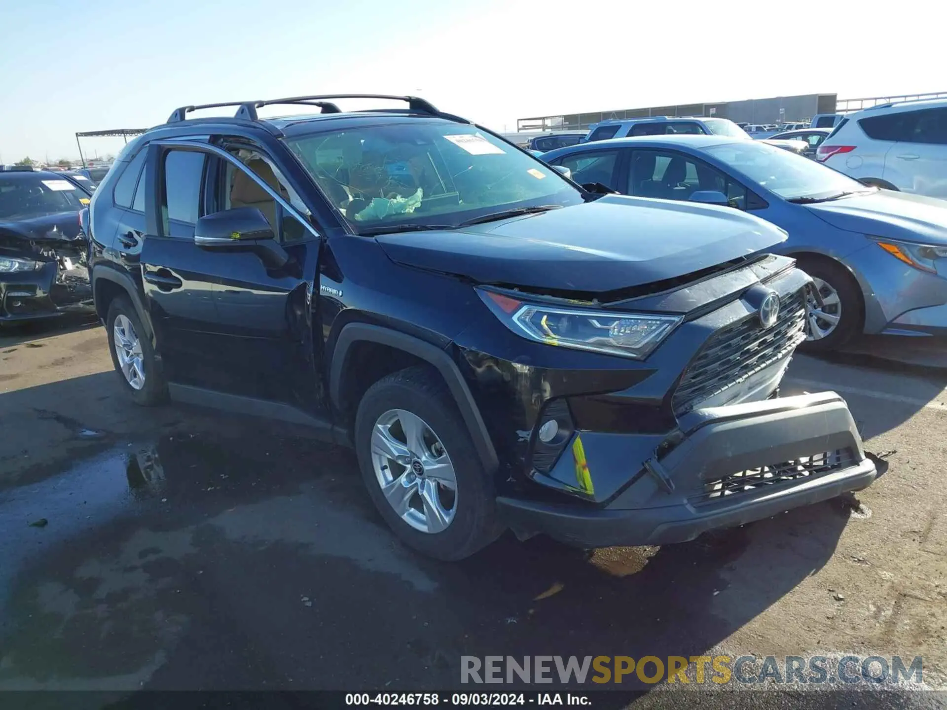 1 Photograph of a damaged car JTMRWRFV3MD125103 TOYOTA RAV4 HYBRID 2021