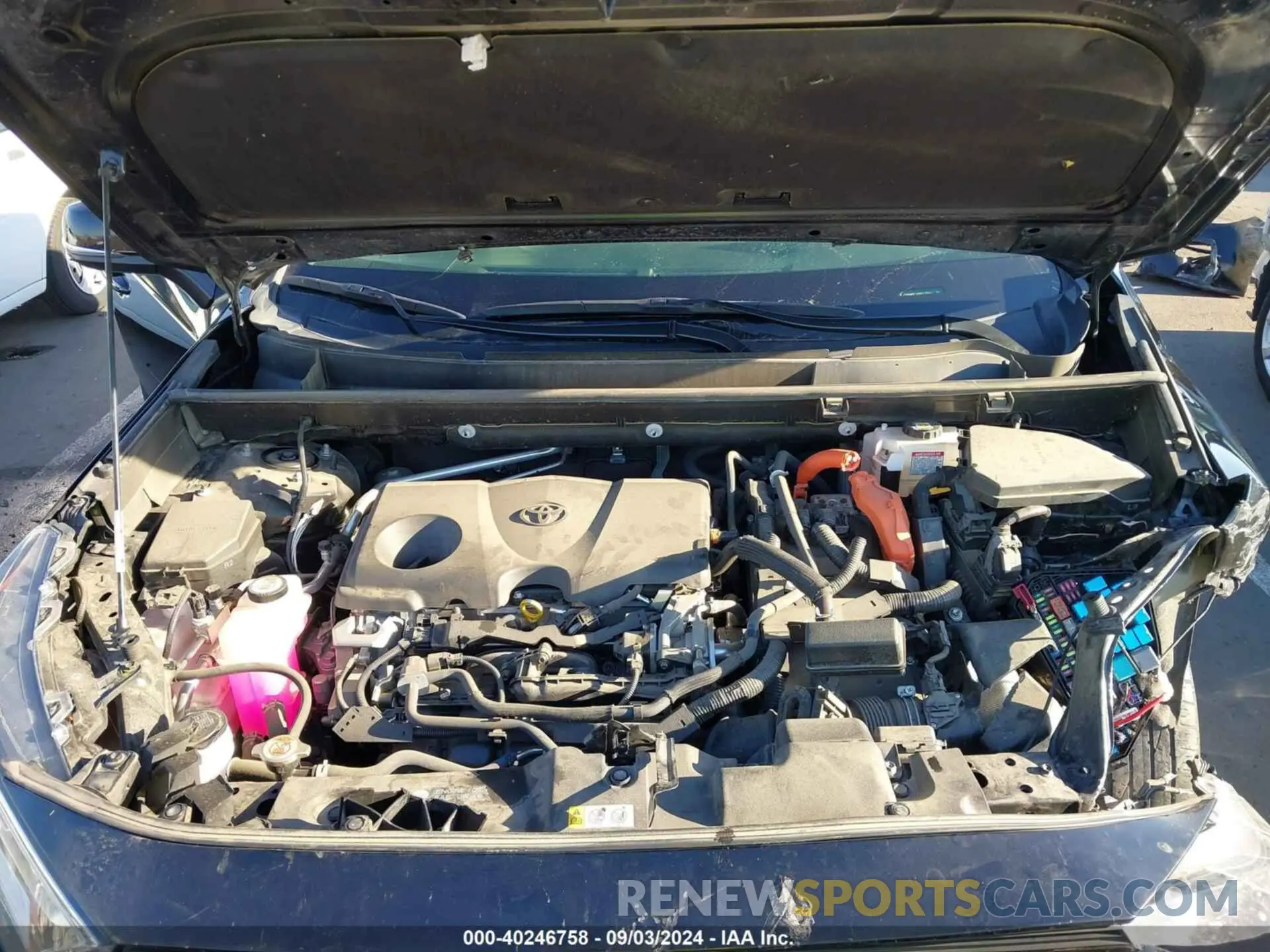 10 Photograph of a damaged car JTMRWRFV3MD125103 TOYOTA RAV4 HYBRID 2021