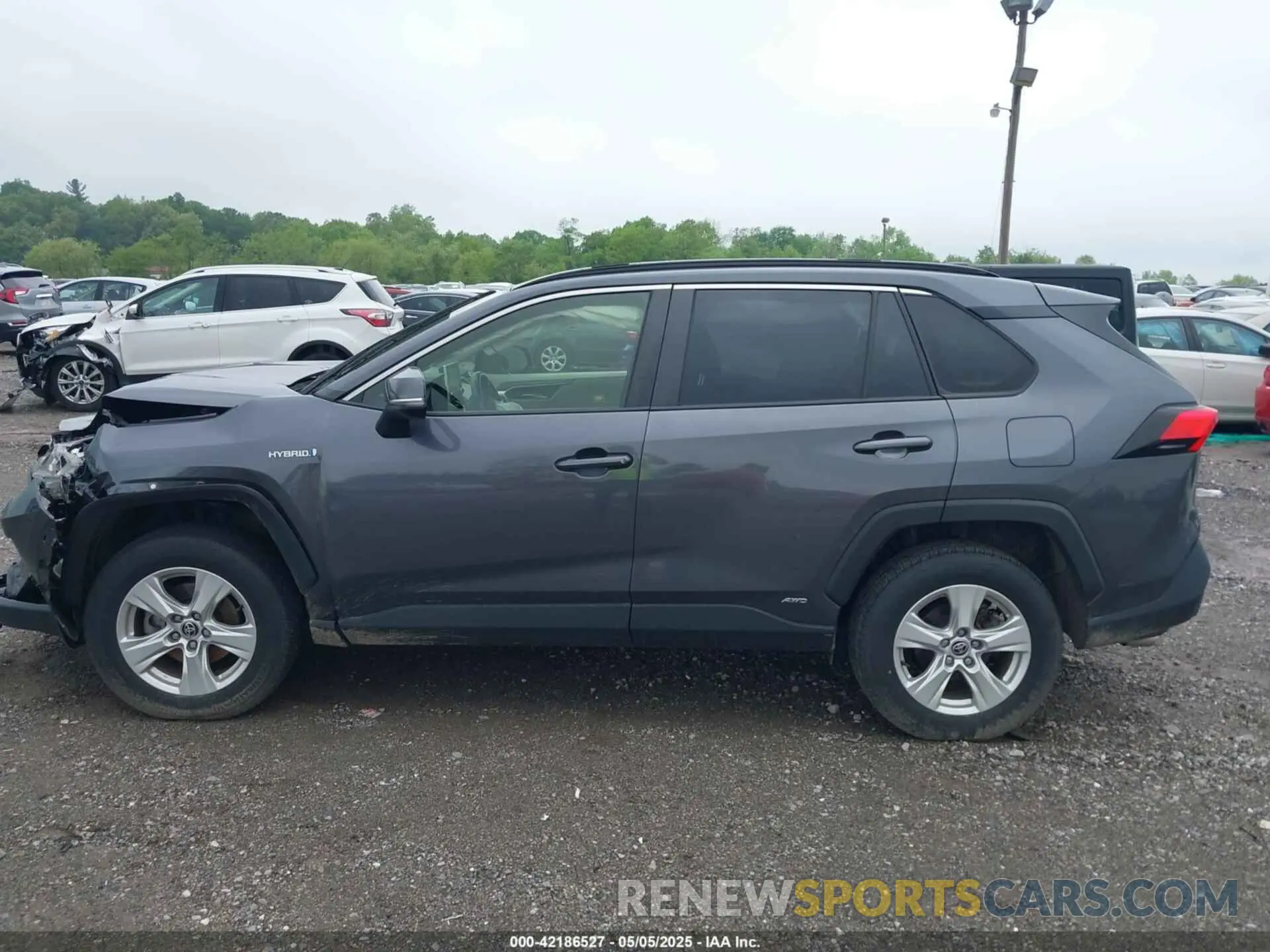 14 Photograph of a damaged car JTMRWRFV6MD127279 TOYOTA RAV4 HYBRID 2021