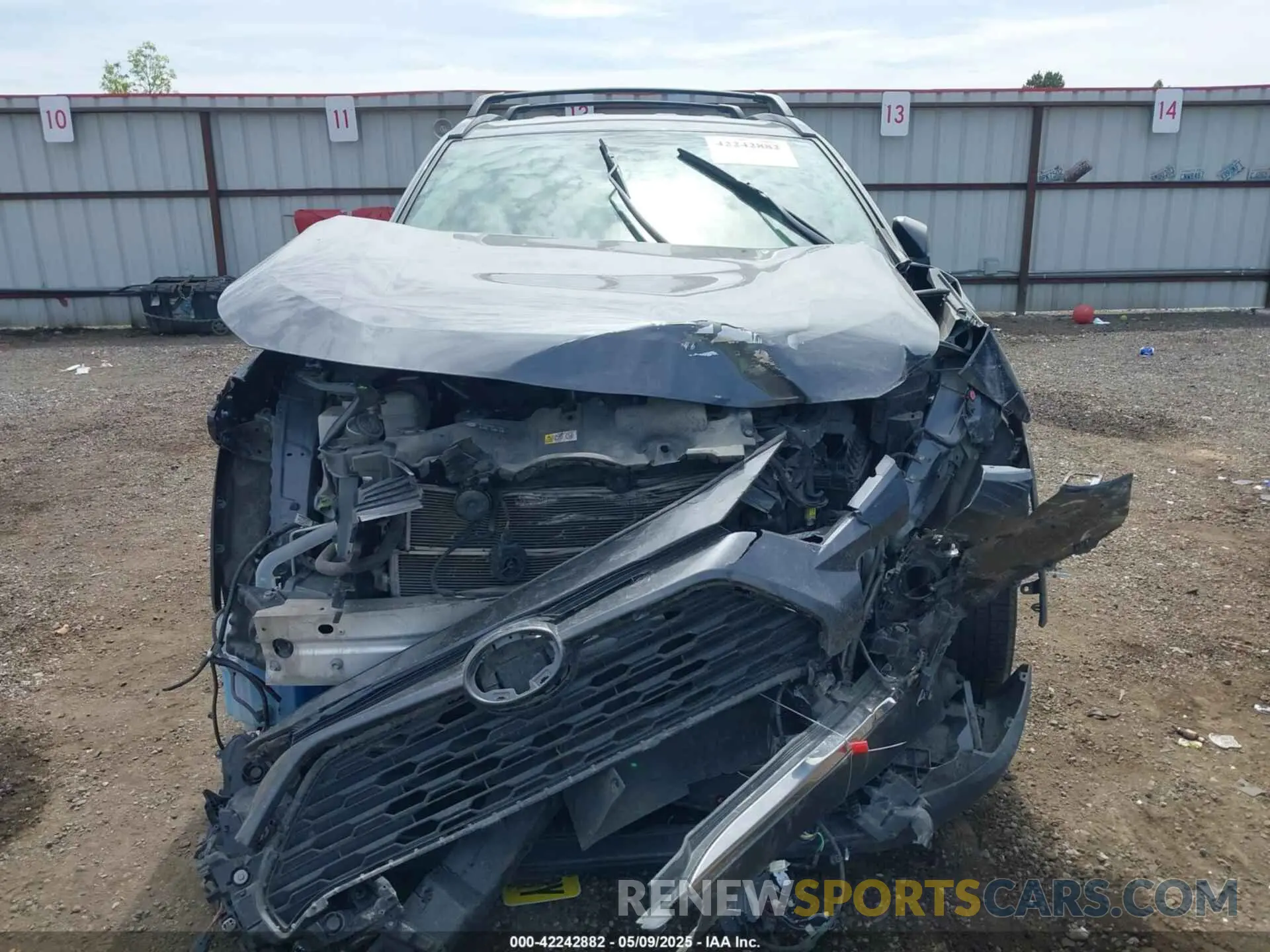 13 Photograph of a damaged car JTMRWRFVXMD110128 TOYOTA RAV4 HYBRID 2021
