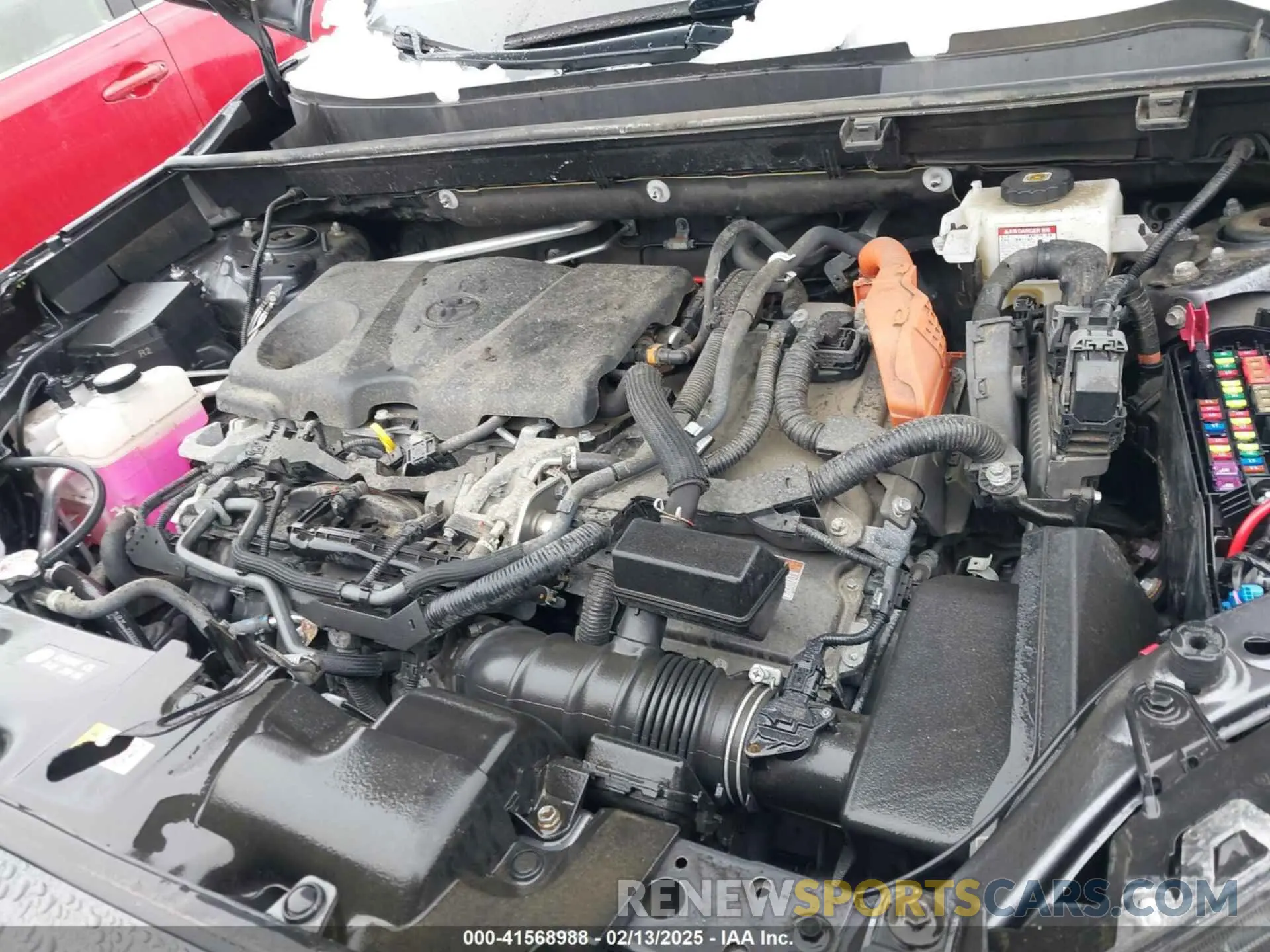 10 Фотография поврежденного автомобиля JTMRWRFVXMD127527 TOYOTA RAV4 HYBRID 2021