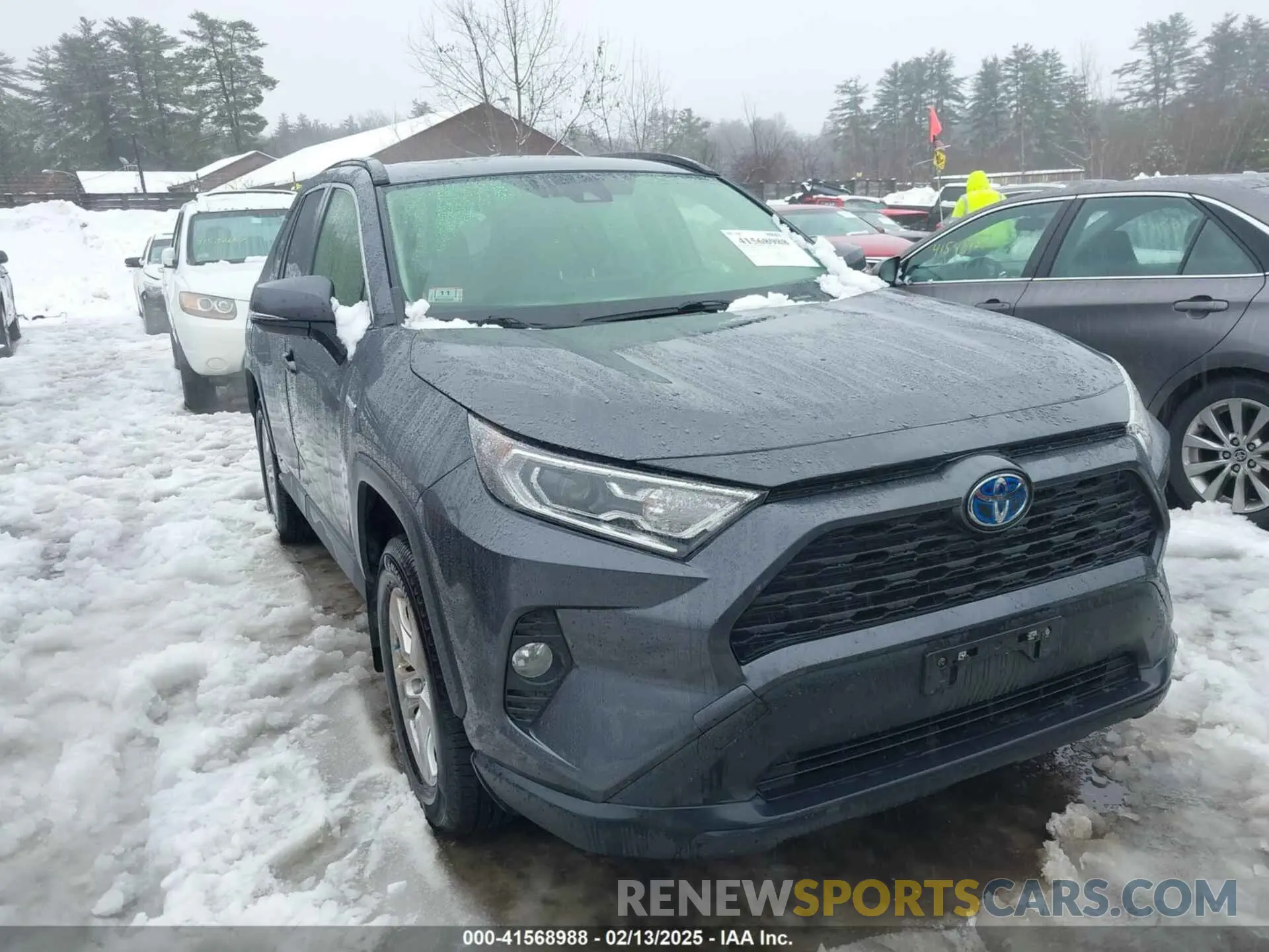 13 Фотография поврежденного автомобиля JTMRWRFVXMD127527 TOYOTA RAV4 HYBRID 2021