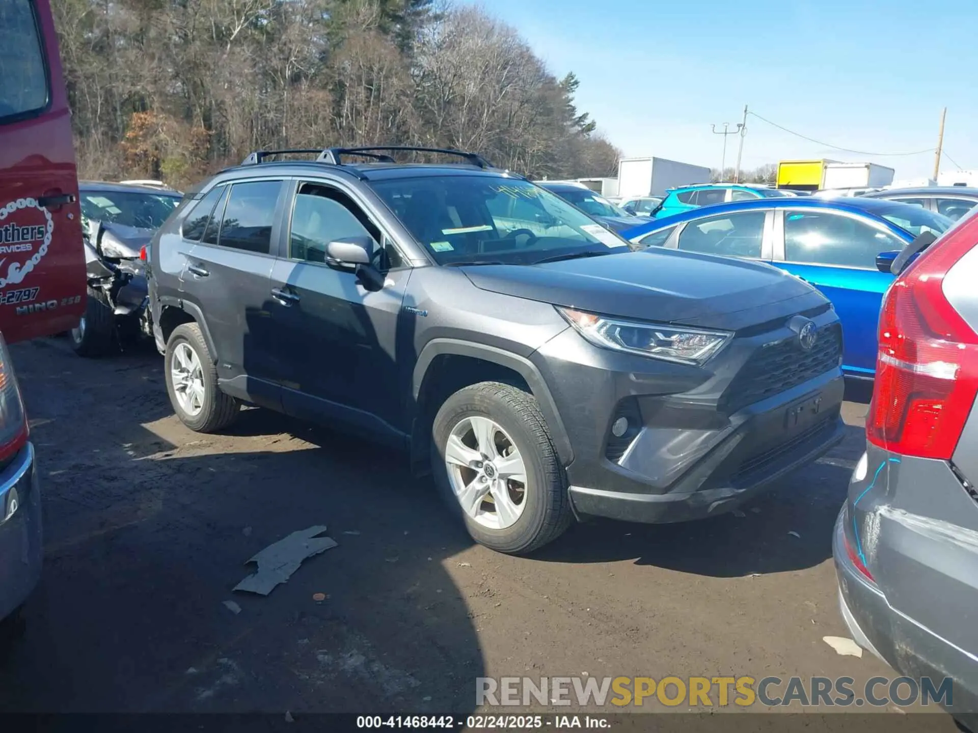 1 Photograph of a damaged car JTMRWRFVXMD134929 TOYOTA RAV4 HYBRID 2021