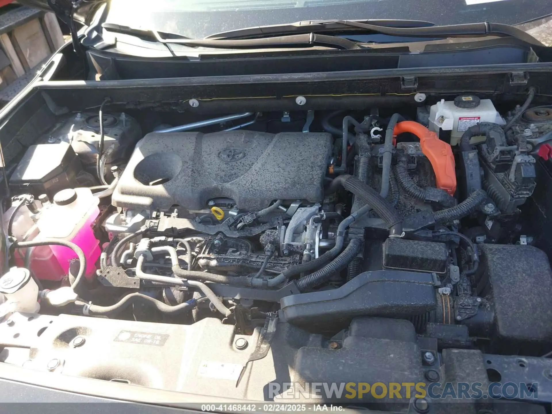 10 Photograph of a damaged car JTMRWRFVXMD134929 TOYOTA RAV4 HYBRID 2021