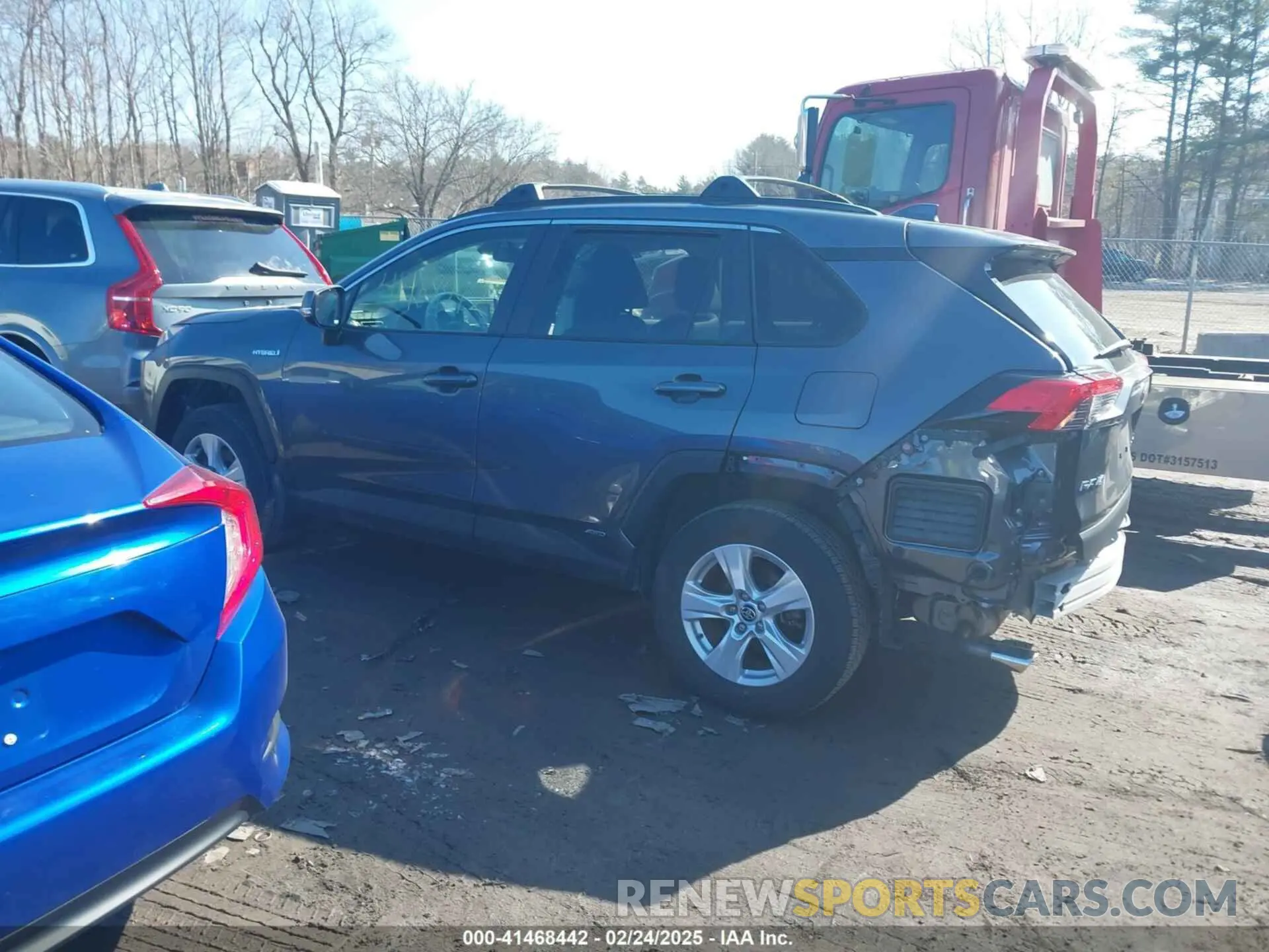 14 Photograph of a damaged car JTMRWRFVXMD134929 TOYOTA RAV4 HYBRID 2021