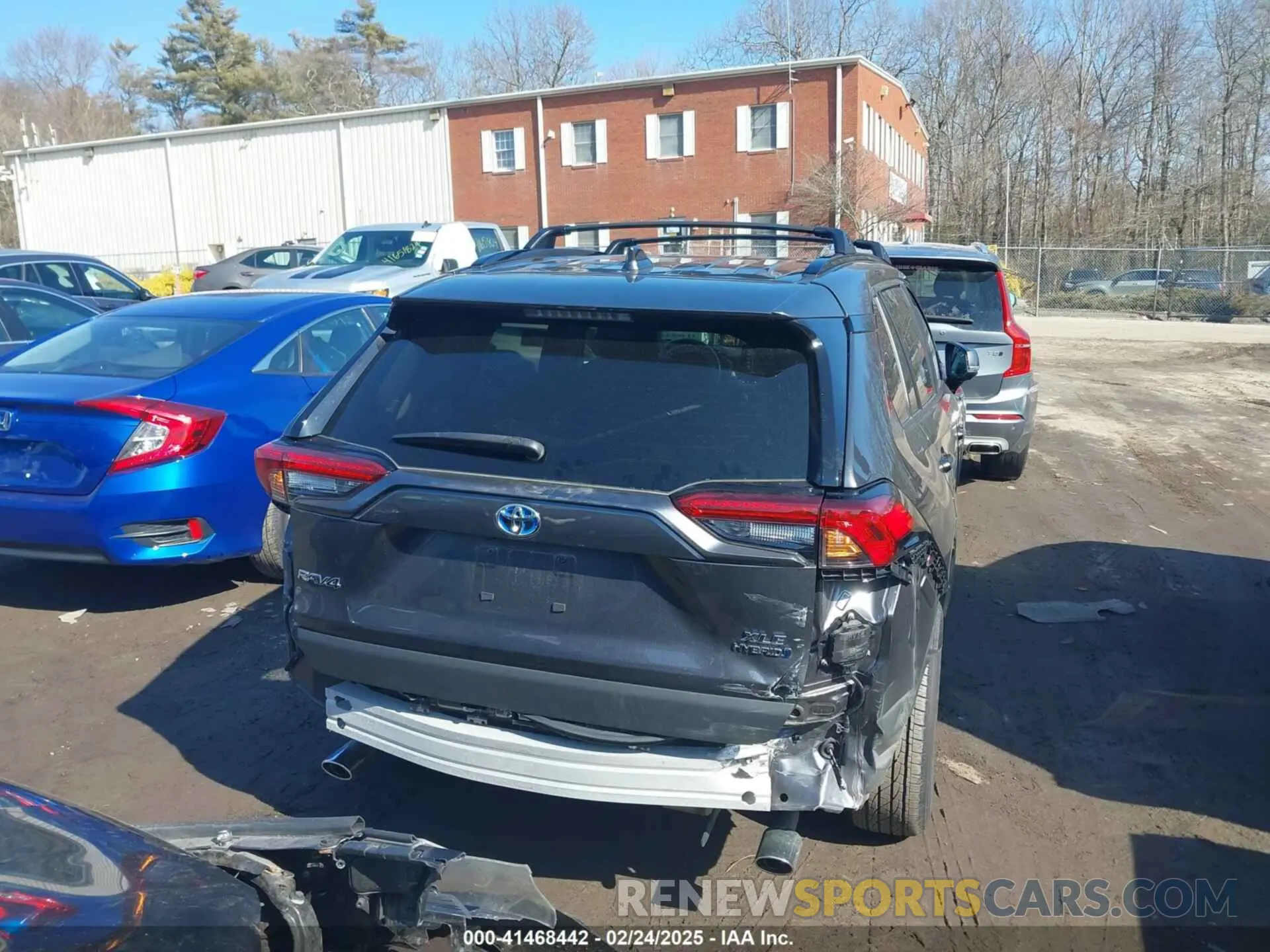 16 Photograph of a damaged car JTMRWRFVXMD134929 TOYOTA RAV4 HYBRID 2021