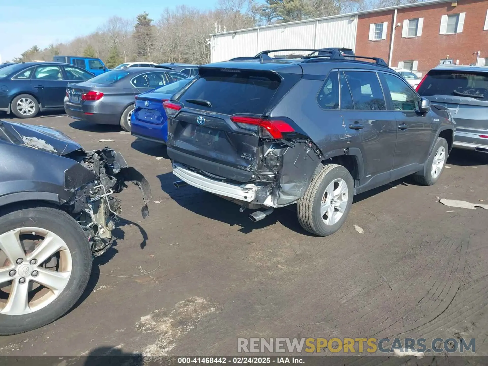 6 Photograph of a damaged car JTMRWRFVXMD134929 TOYOTA RAV4 HYBRID 2021