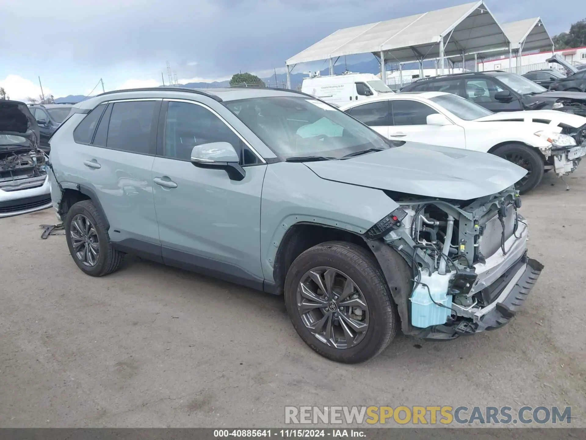 1 Фотография поврежденного автомобиля 2T3B6RFV7NW037418 TOYOTA RAV4 HYBRID 2022