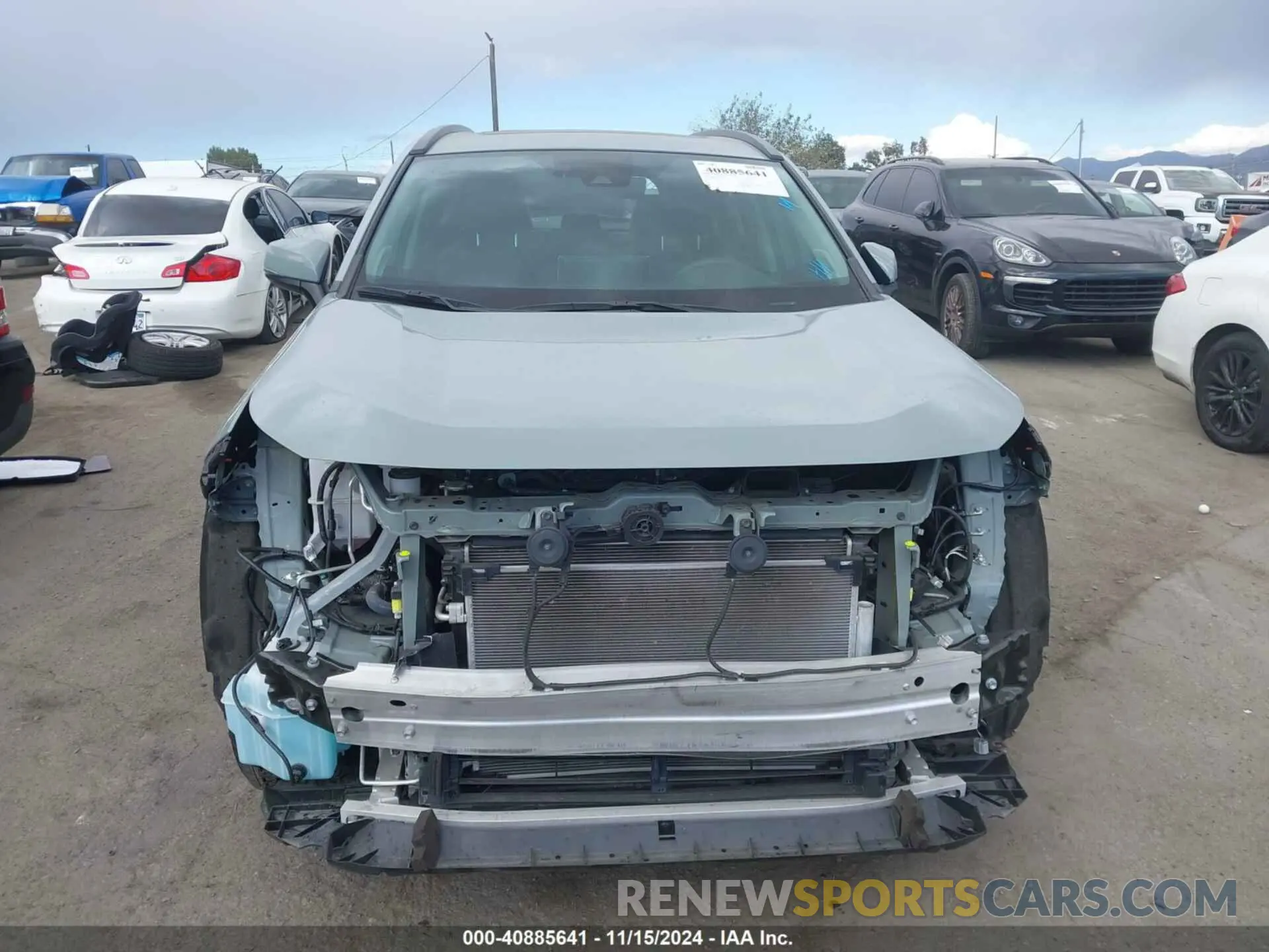 13 Фотография поврежденного автомобиля 2T3B6RFV7NW037418 TOYOTA RAV4 HYBRID 2022