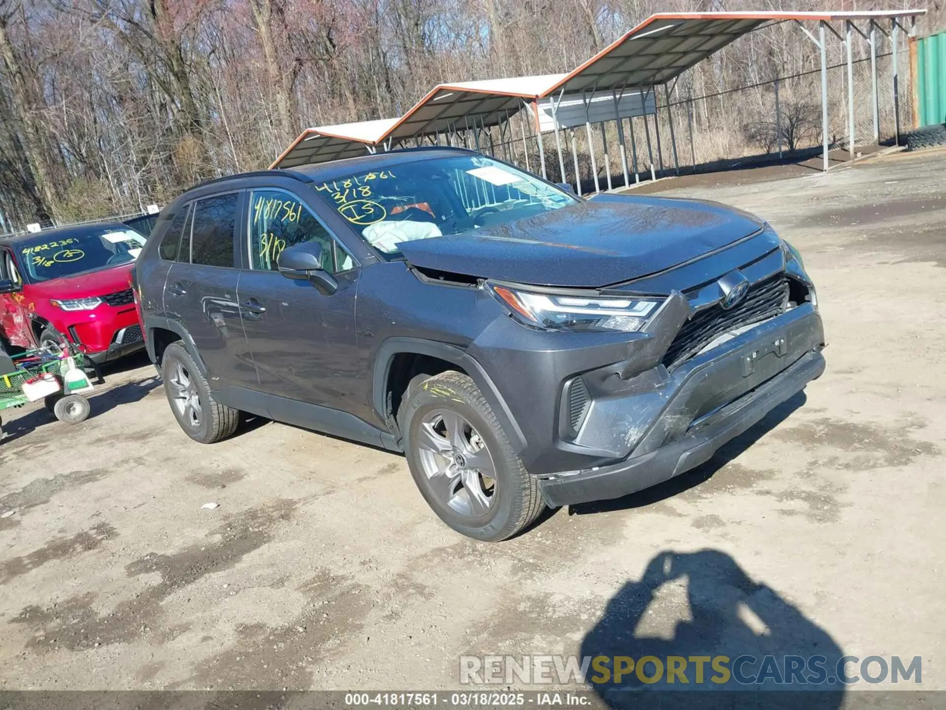 1 Фотография поврежденного автомобиля 2T3RWRFV3NW139023 TOYOTA RAV4 HYBRID 2022