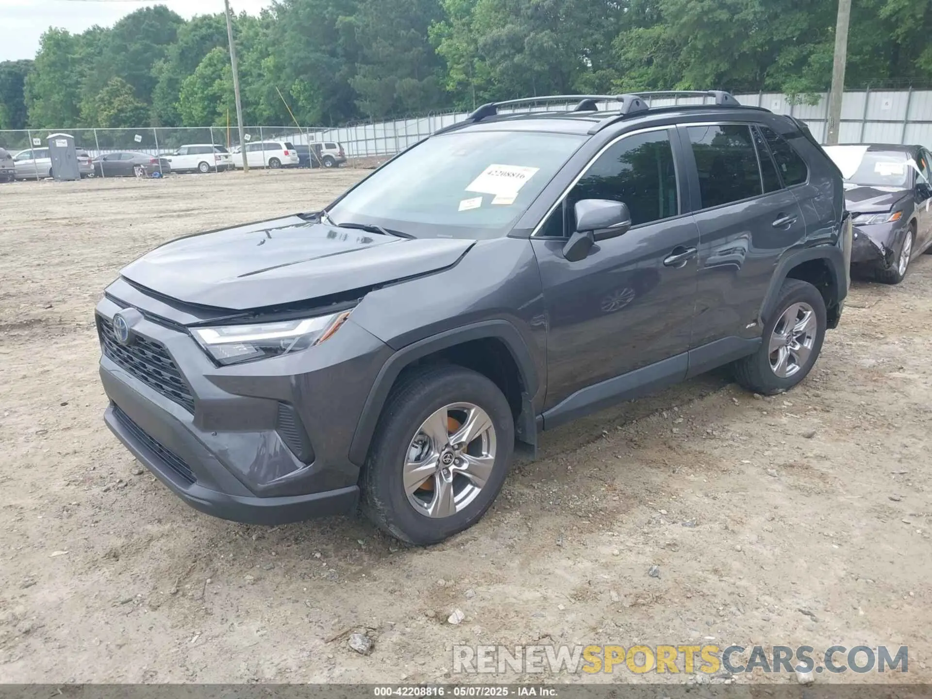 2 Фотография поврежденного автомобиля 2T3RWRFV7NW136187 TOYOTA RAV4 HYBRID 2022