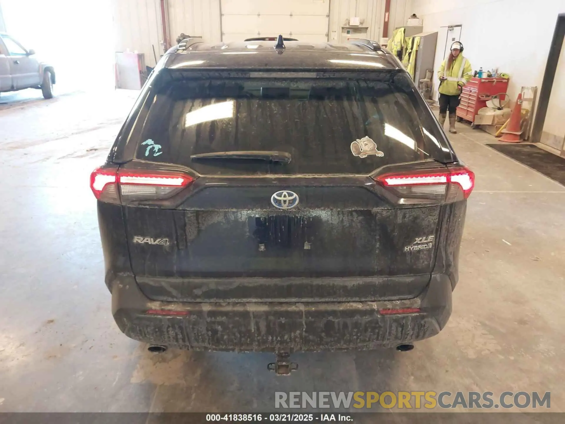 16 Фотография поврежденного автомобиля 2T3RWRFV8NW129832 TOYOTA RAV4 HYBRID 2022