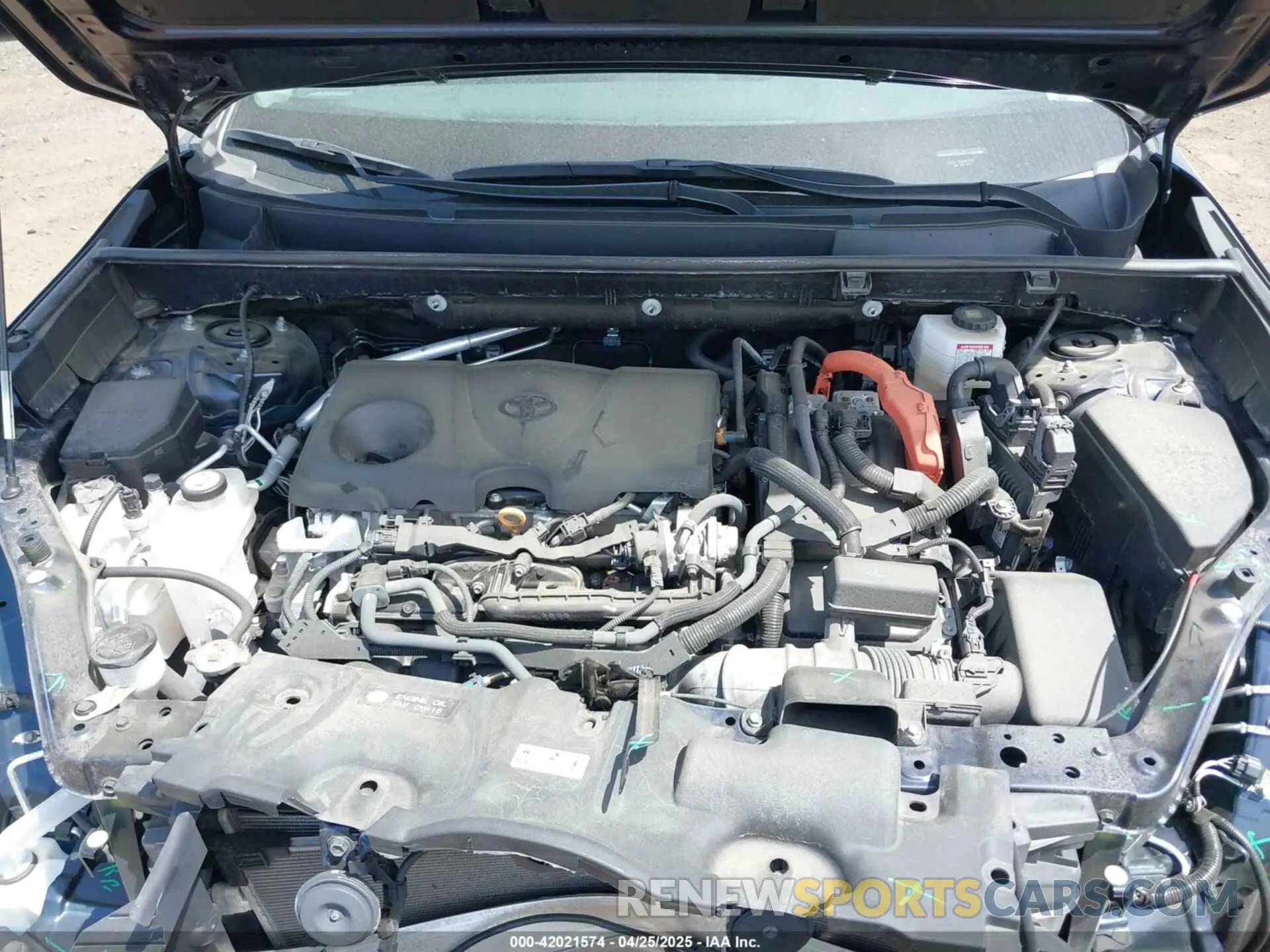 10 Photograph of a damaged car 2T3RWRFV8NW143648 TOYOTA RAV4 HYBRID 2022