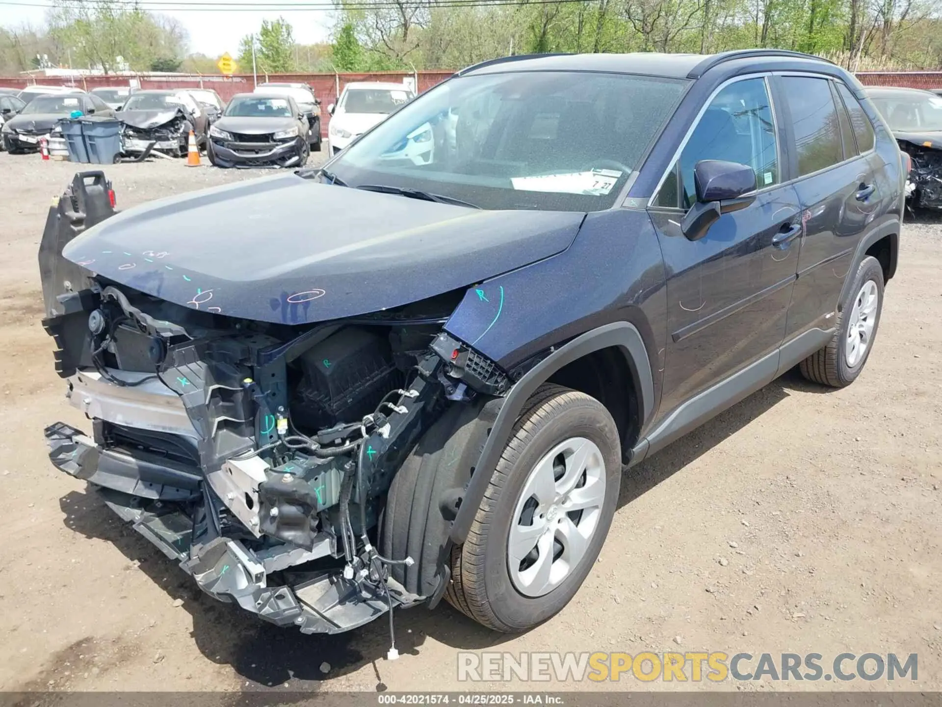 6 Photograph of a damaged car 2T3RWRFV8NW143648 TOYOTA RAV4 HYBRID 2022
