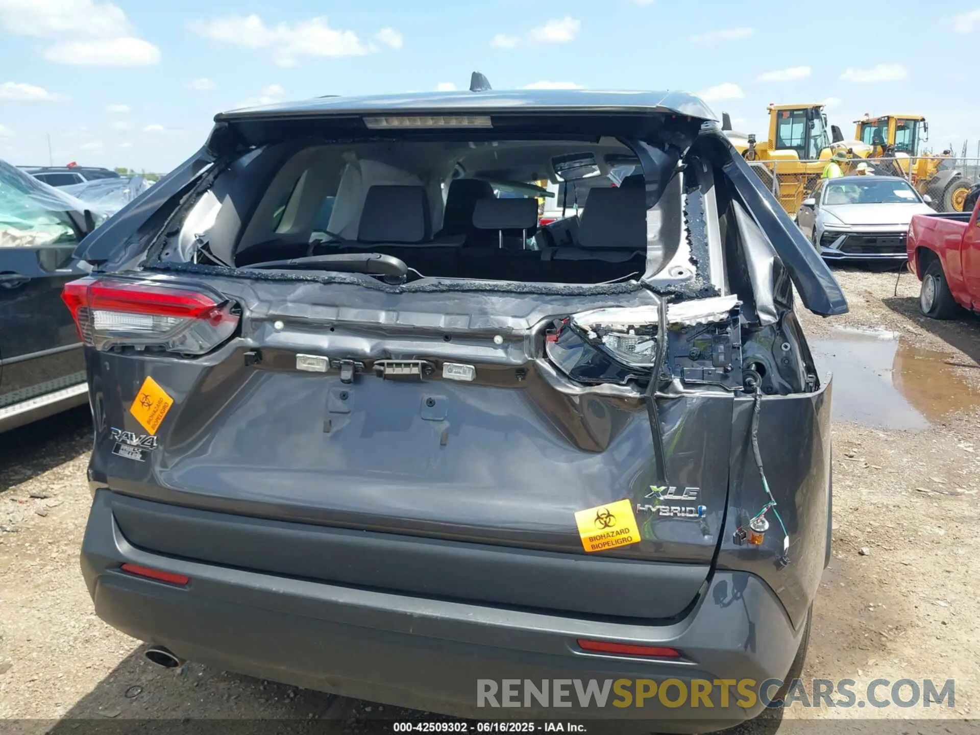 15 Photograph of a damaged car 2T3RWRFVXNW134272 TOYOTA RAV4 HYBRID 2022