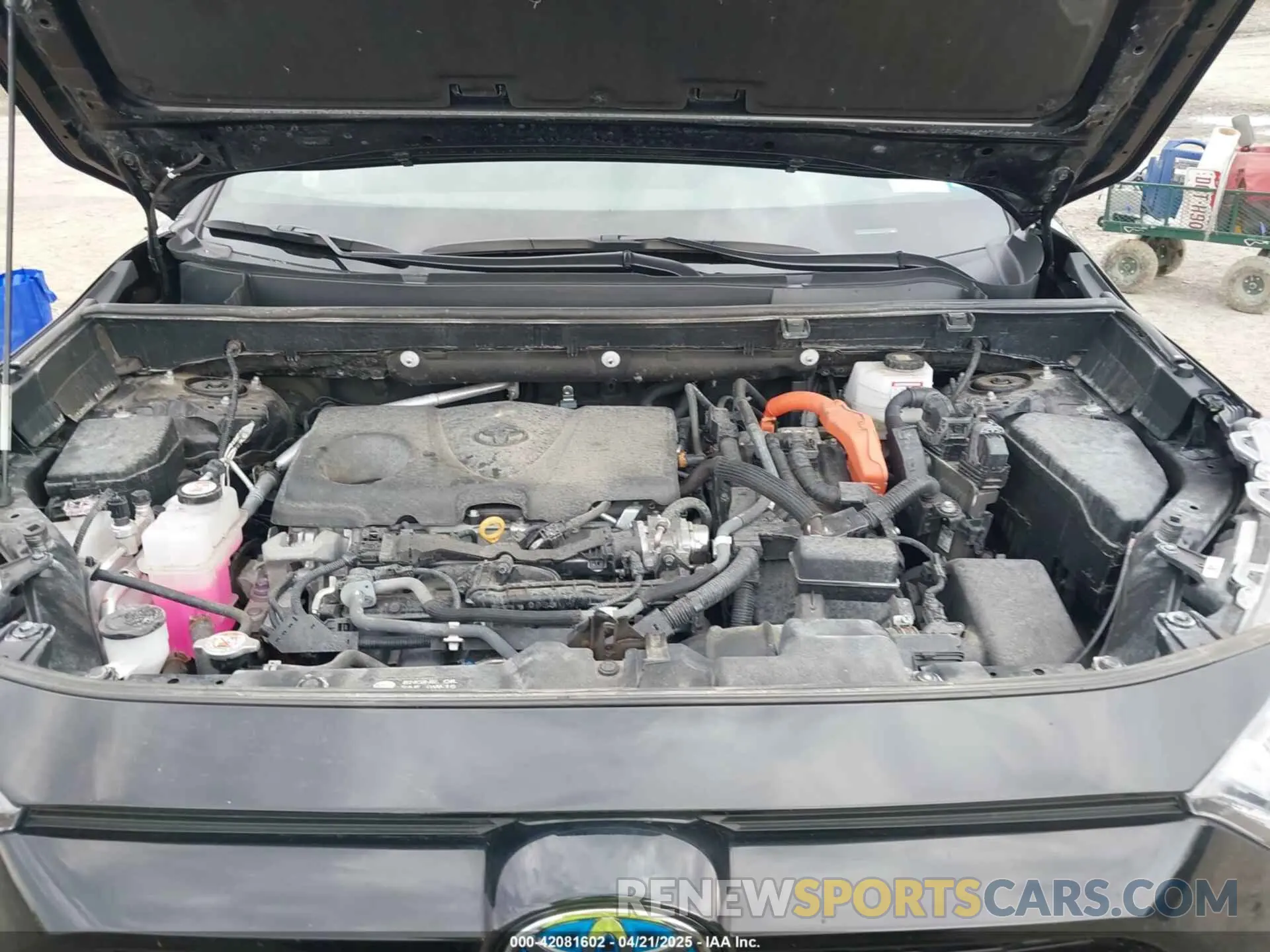 10 Фотография поврежденного автомобиля 2T3T6RFV2NW031305 TOYOTA RAV4 HYBRID 2022