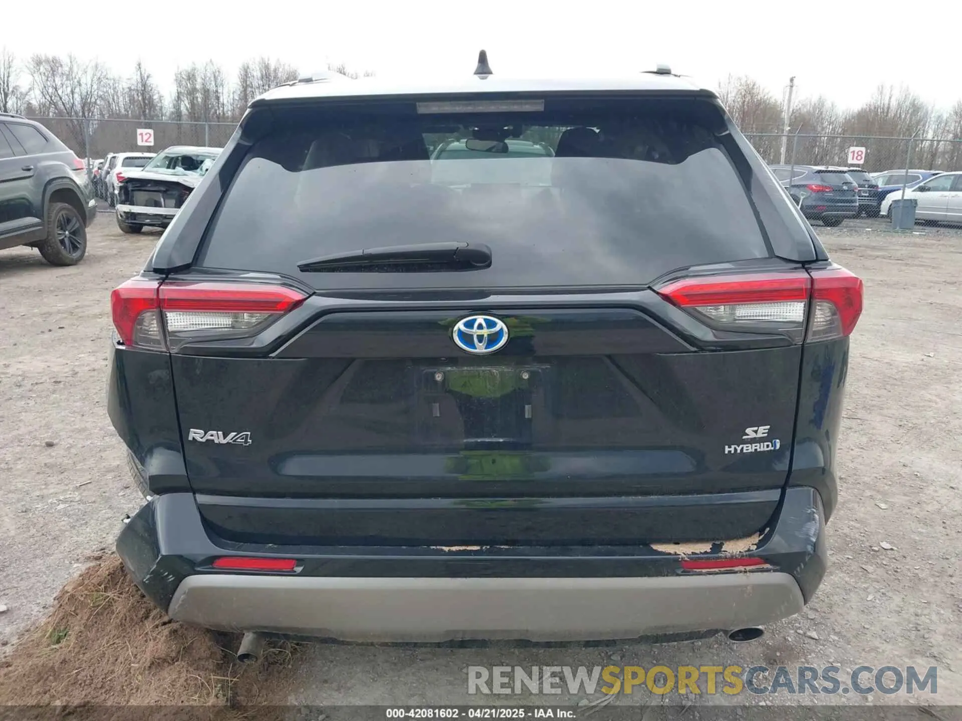 16 Фотография поврежденного автомобиля 2T3T6RFV2NW031305 TOYOTA RAV4 HYBRID 2022