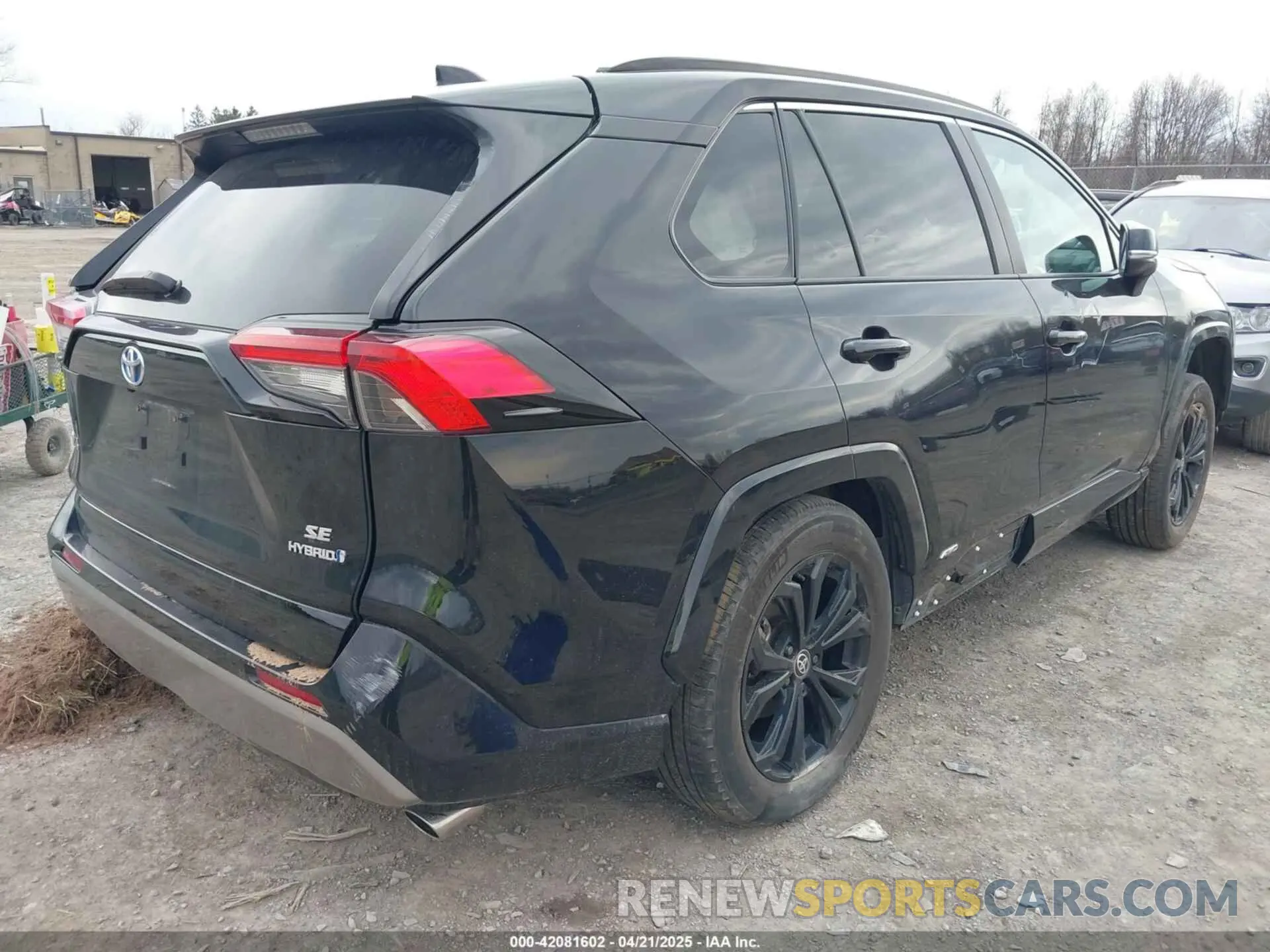 4 Фотография поврежденного автомобиля 2T3T6RFV2NW031305 TOYOTA RAV4 HYBRID 2022