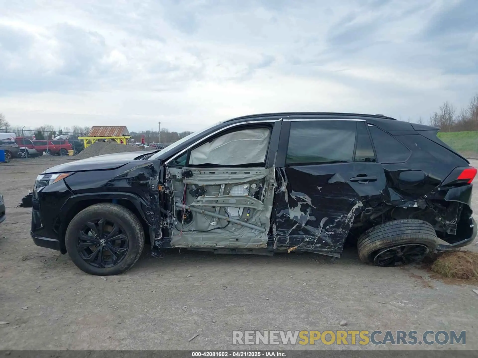 6 Фотография поврежденного автомобиля 2T3T6RFV2NW031305 TOYOTA RAV4 HYBRID 2022