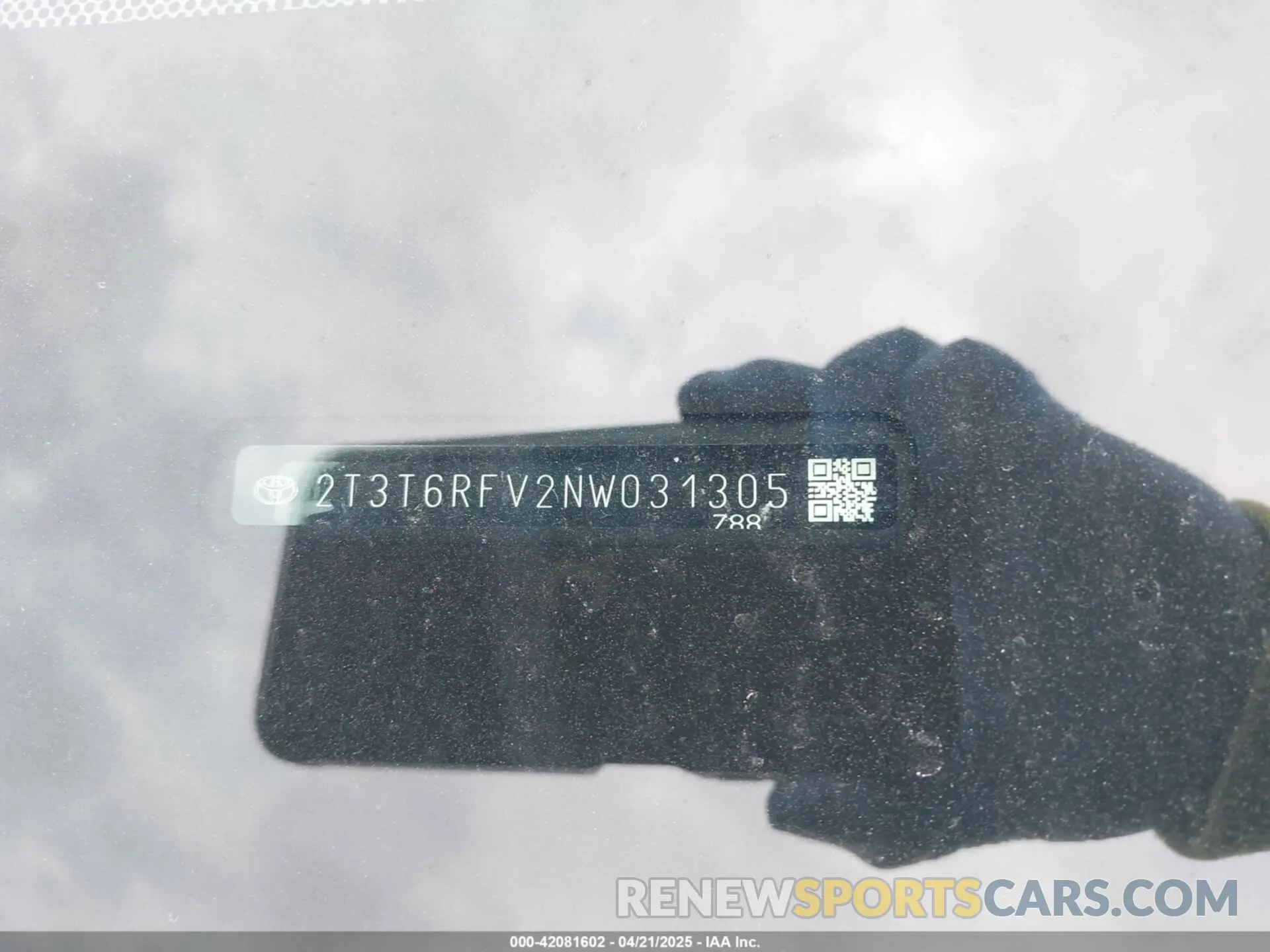 9 Фотография поврежденного автомобиля 2T3T6RFV2NW031305 TOYOTA RAV4 HYBRID 2022