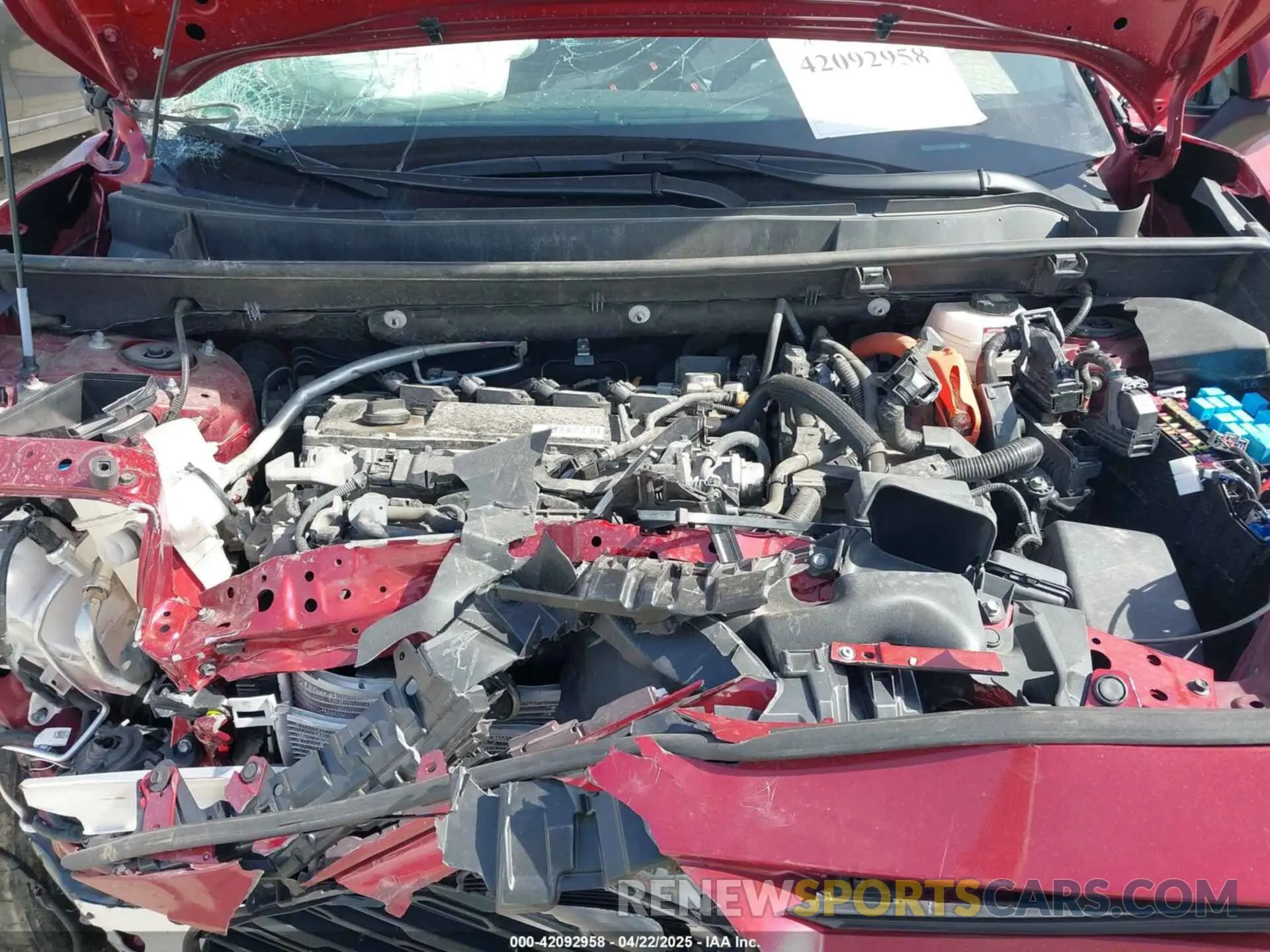 10 Фотография поврежденного автомобиля 4T3B6RFV7NU084092 TOYOTA RAV4 HYBRID 2022