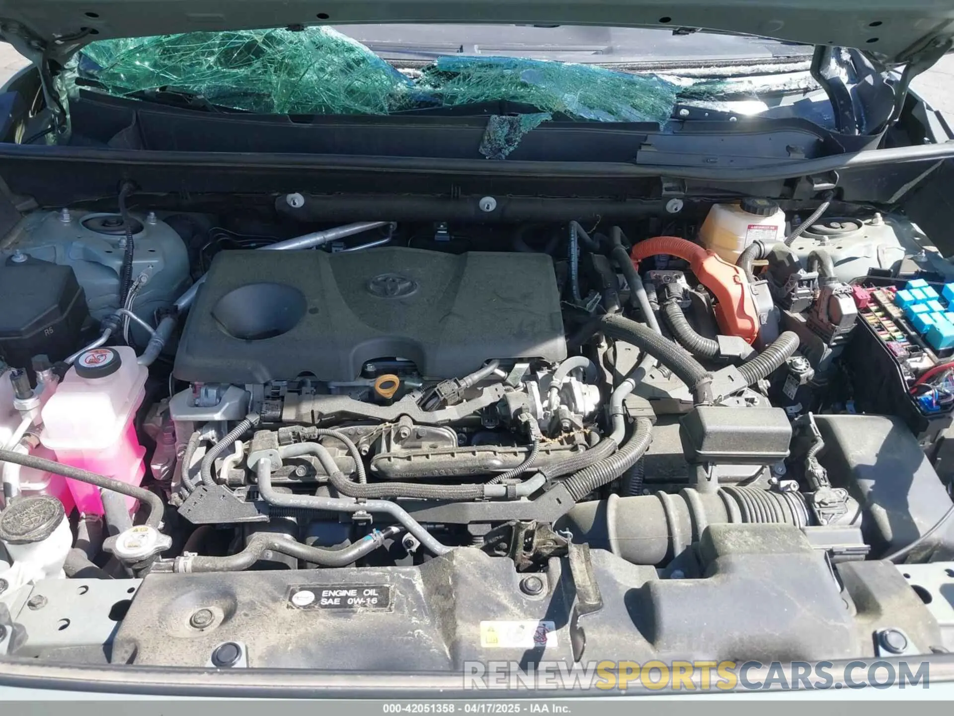 10 Фотография поврежденного автомобиля 4T3B6RFV7NU090829 TOYOTA RAV4 HYBRID 2022