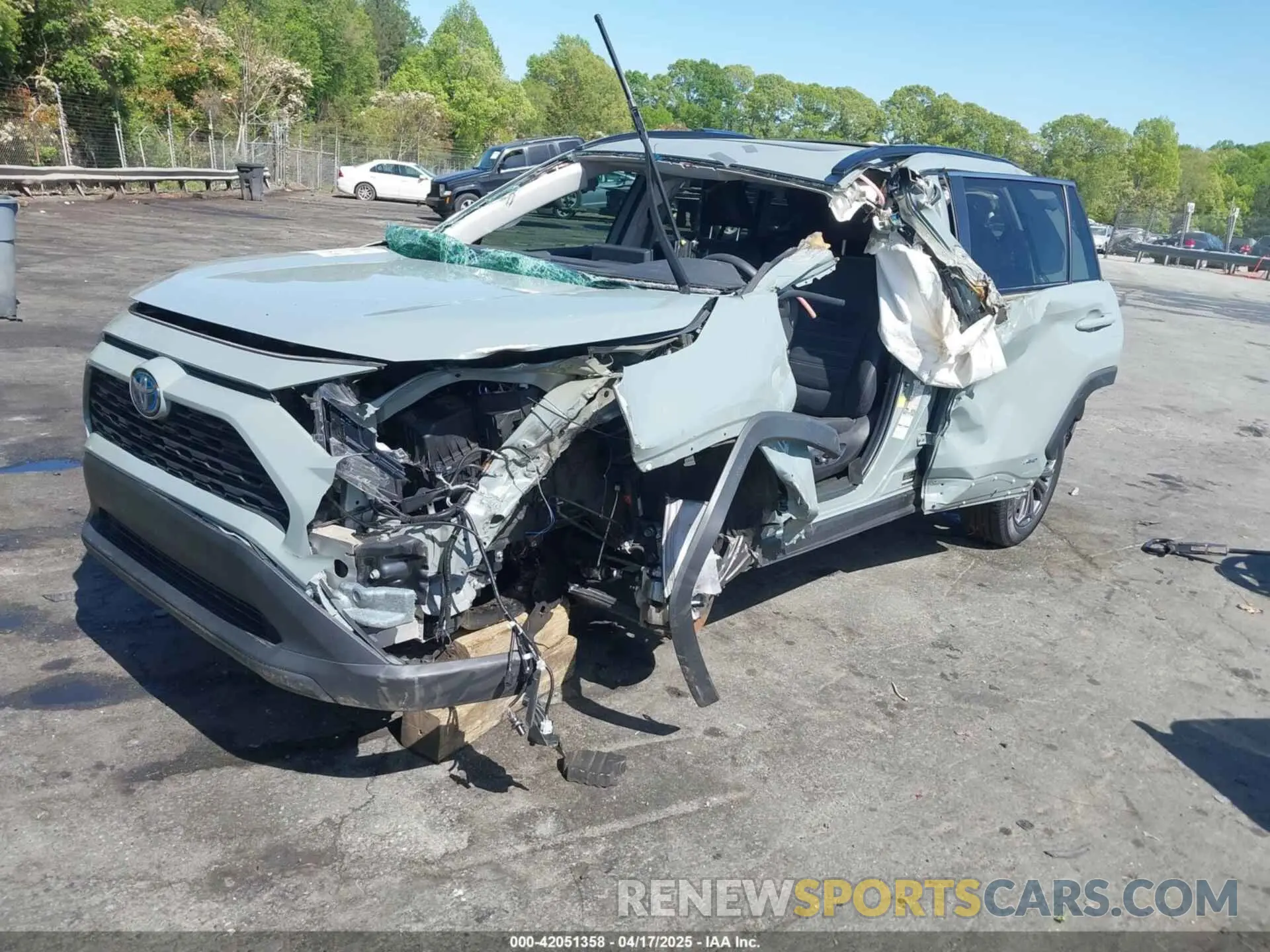 2 Фотография поврежденного автомобиля 4T3B6RFV7NU090829 TOYOTA RAV4 HYBRID 2022