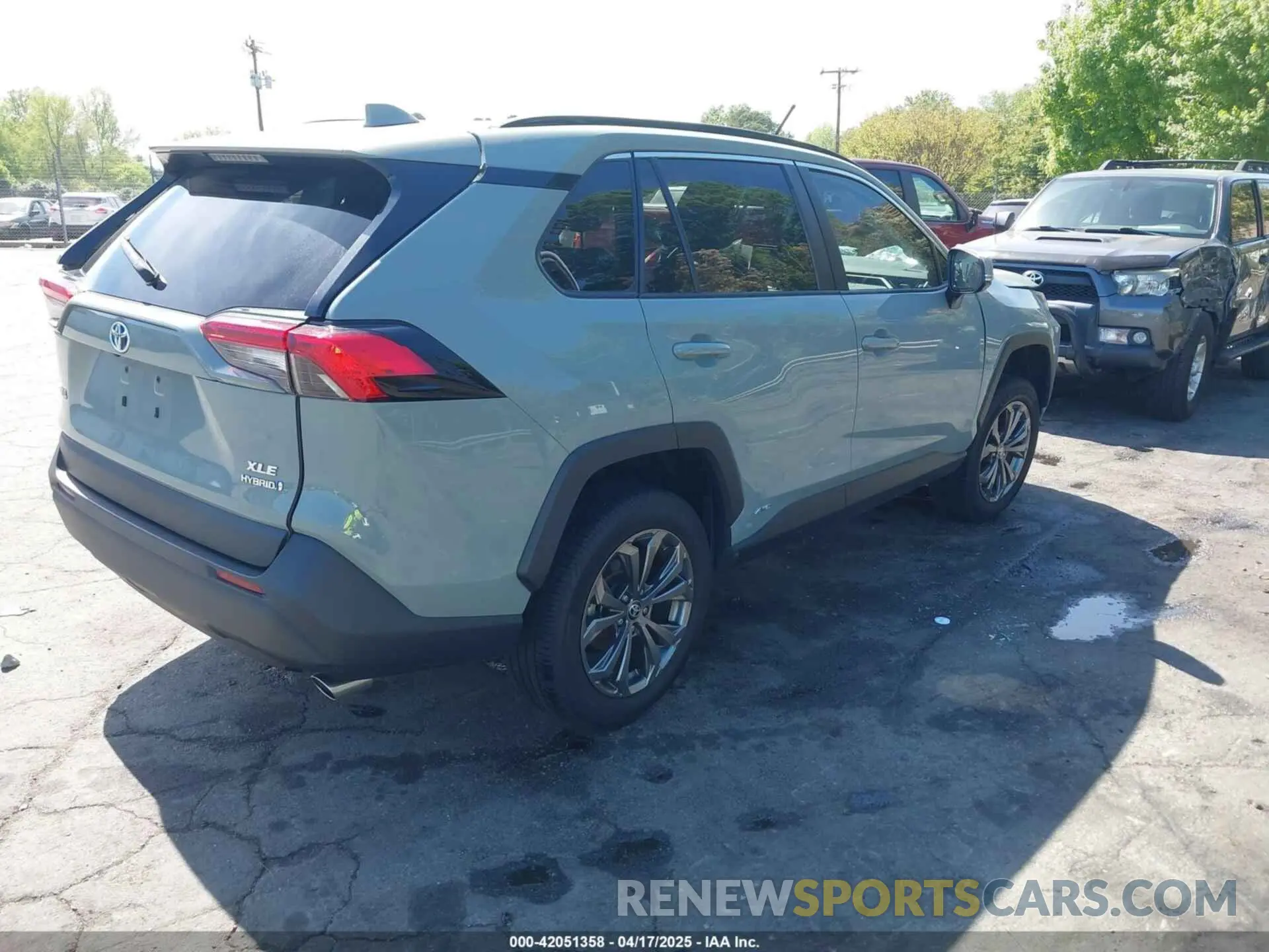 4 Фотография поврежденного автомобиля 4T3B6RFV7NU090829 TOYOTA RAV4 HYBRID 2022