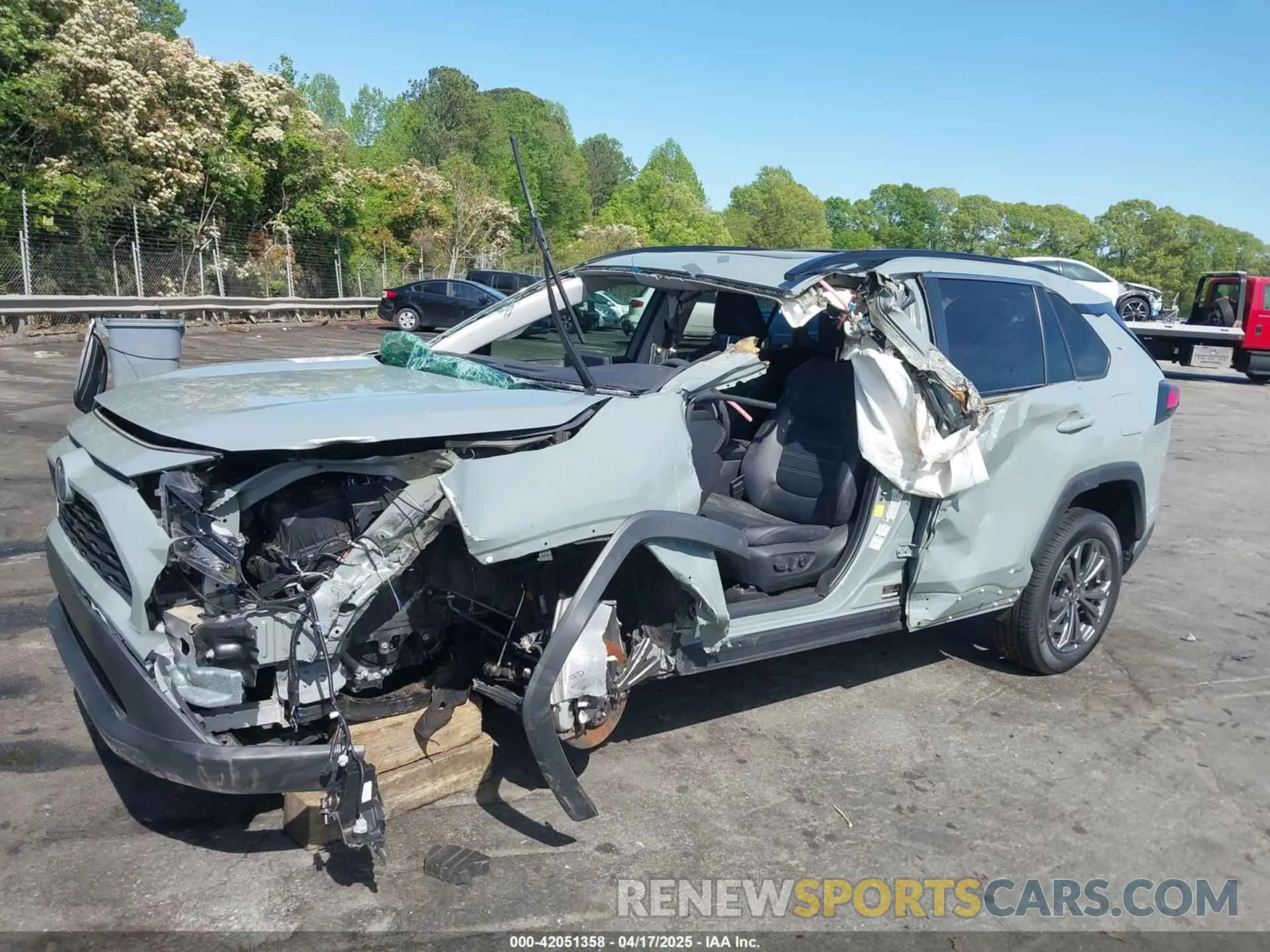 6 Фотография поврежденного автомобиля 4T3B6RFV7NU090829 TOYOTA RAV4 HYBRID 2022