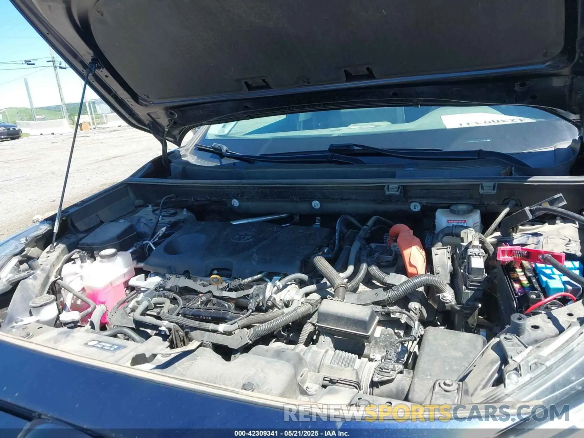 10 Фотография поврежденного автомобиля 4T3D6RFVXNU069286 TOYOTA RAV4 HYBRID 2022