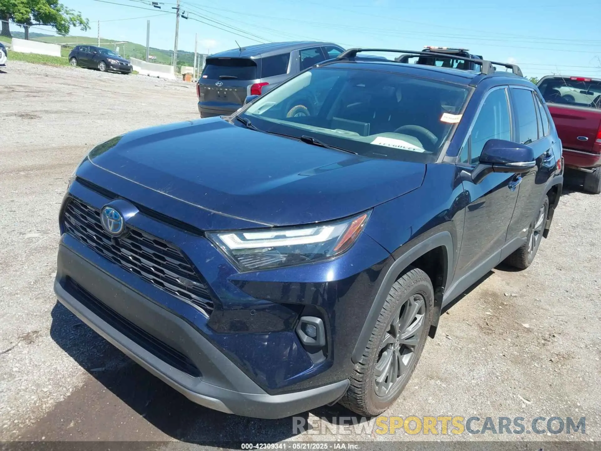 2 Фотография поврежденного автомобиля 4T3D6RFVXNU069286 TOYOTA RAV4 HYBRID 2022