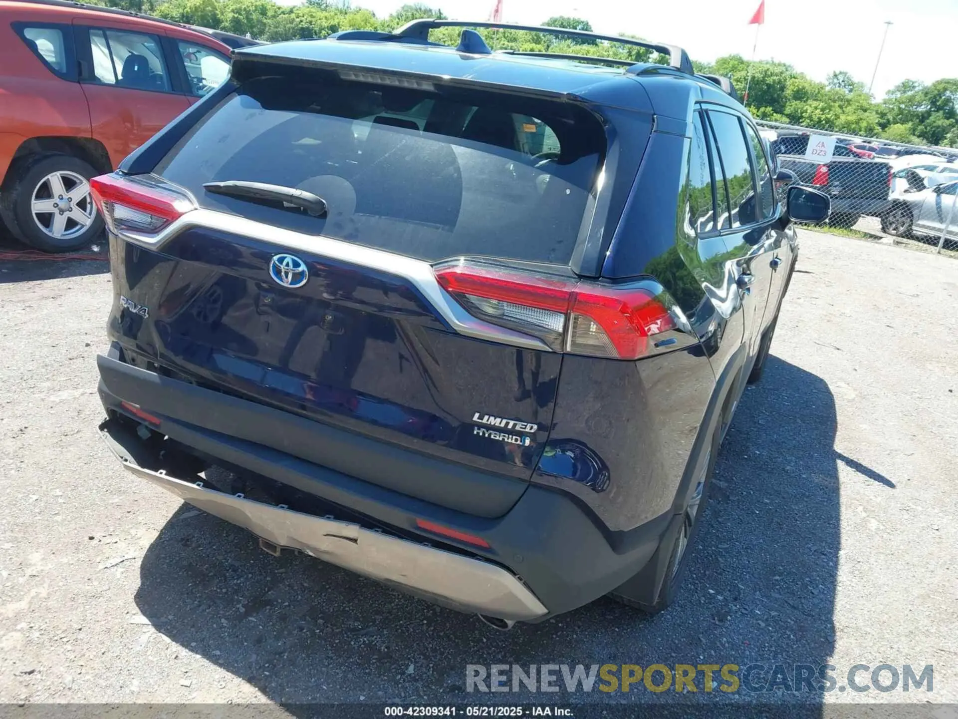 4 Фотография поврежденного автомобиля 4T3D6RFVXNU069286 TOYOTA RAV4 HYBRID 2022