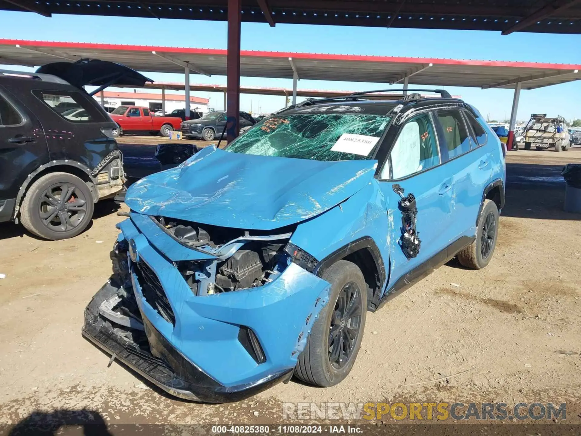 2 Фотография поврежденного автомобиля 4T3E6RFV7NU074854 TOYOTA RAV4 HYBRID 2022